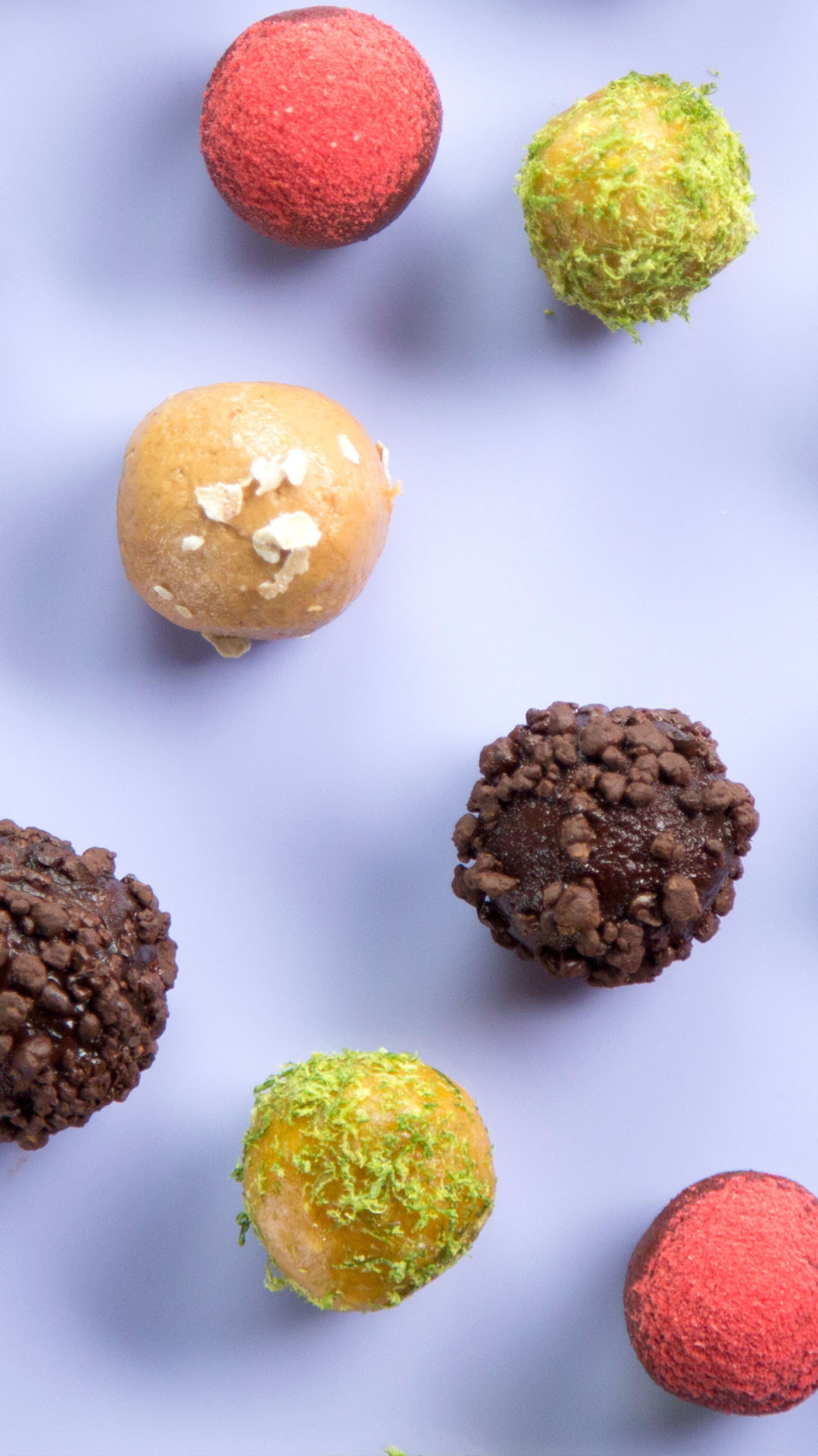 4 Tipos de Bolinhas Doces