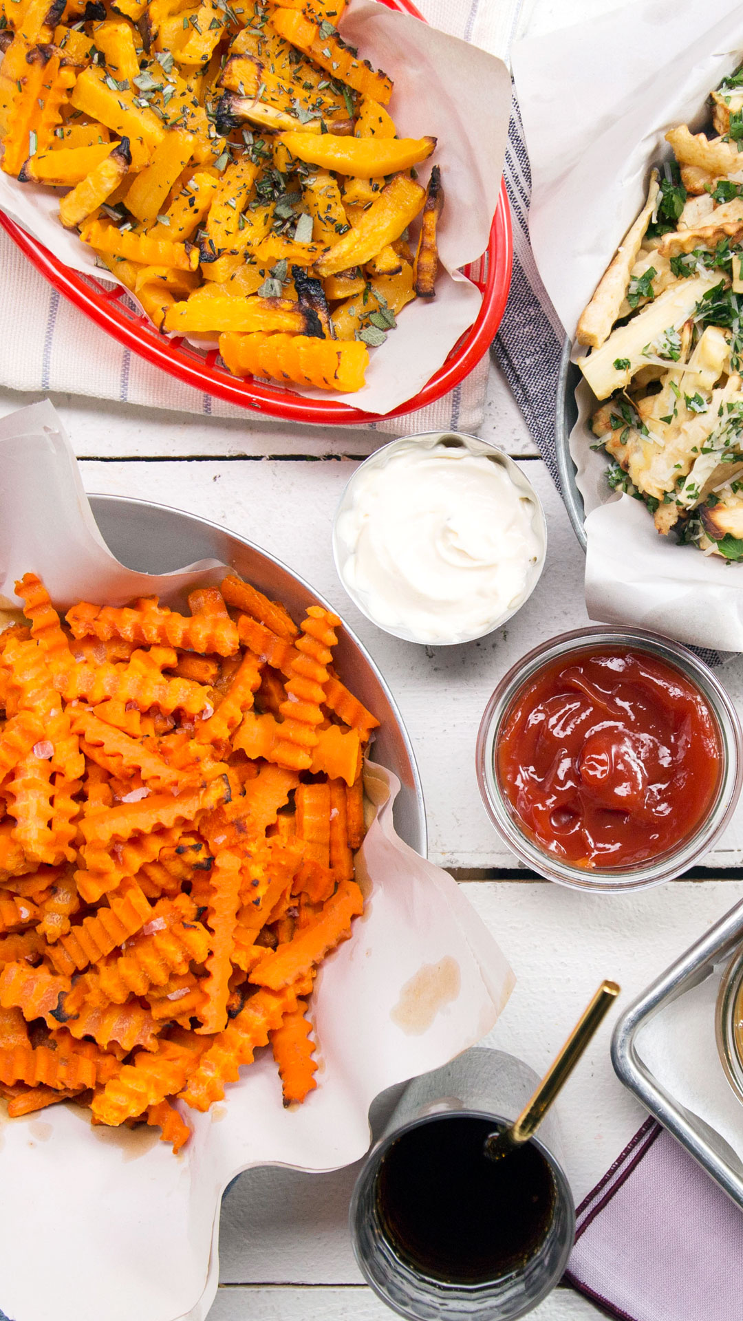 4 Tipos de Fritas