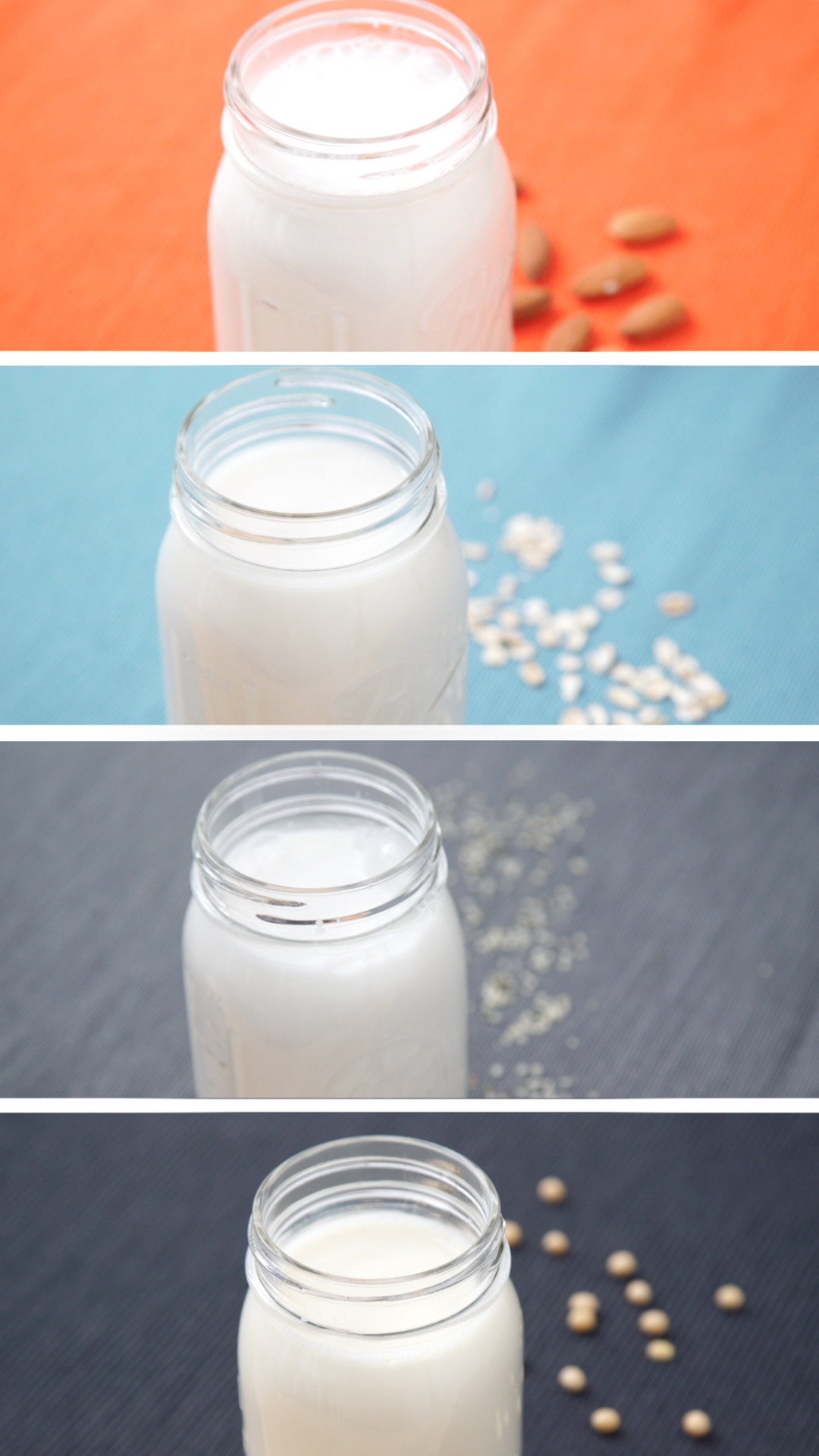 4 Tipos de Leites sem Lactose