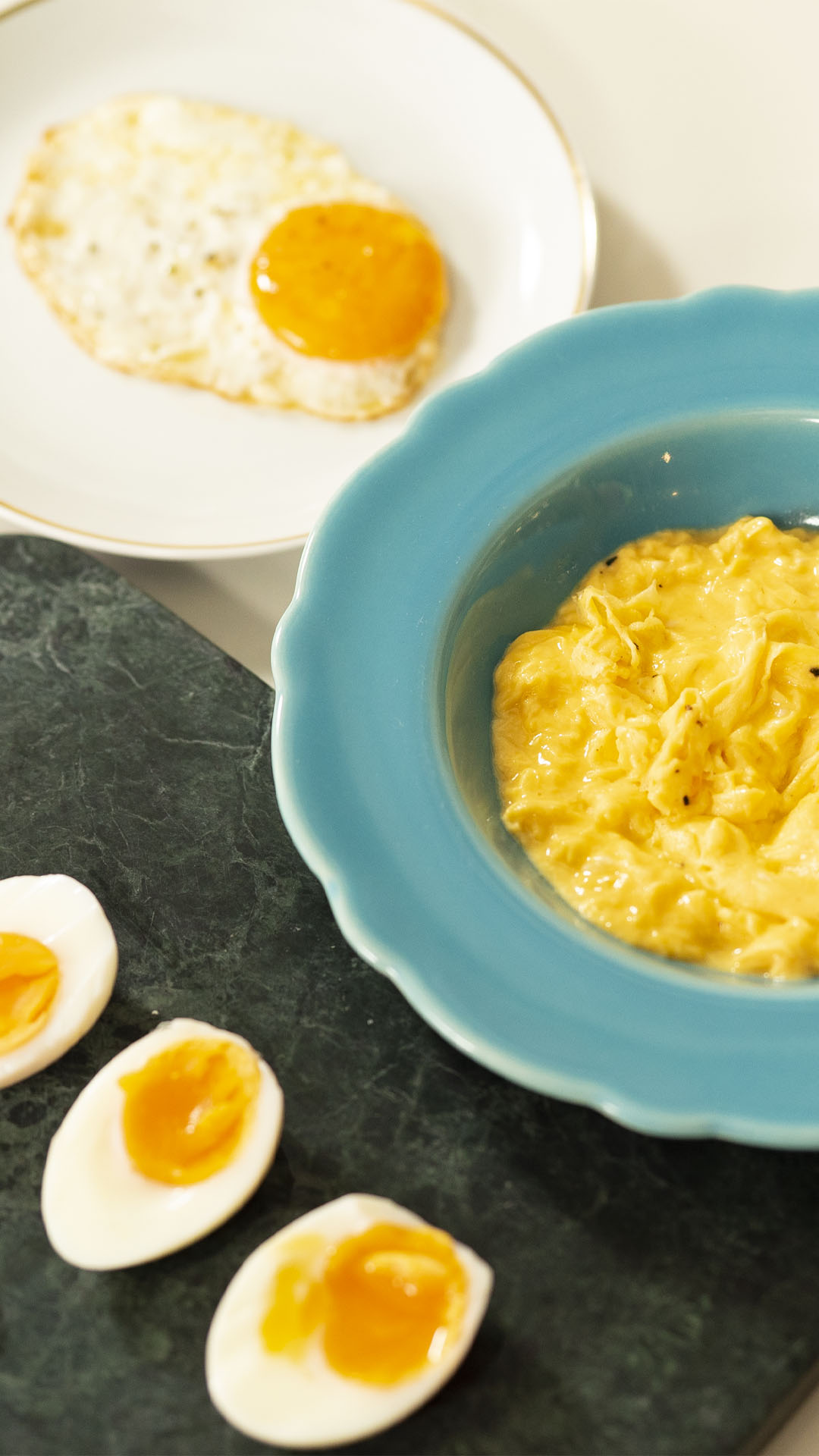 Ovo: Frito, Cozido e Mexido inspirado em "A Forma da Água"
