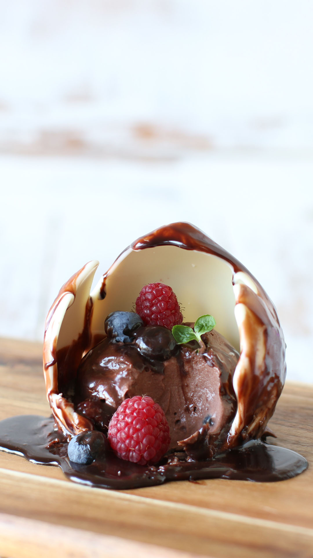 Cúpula de chocolate