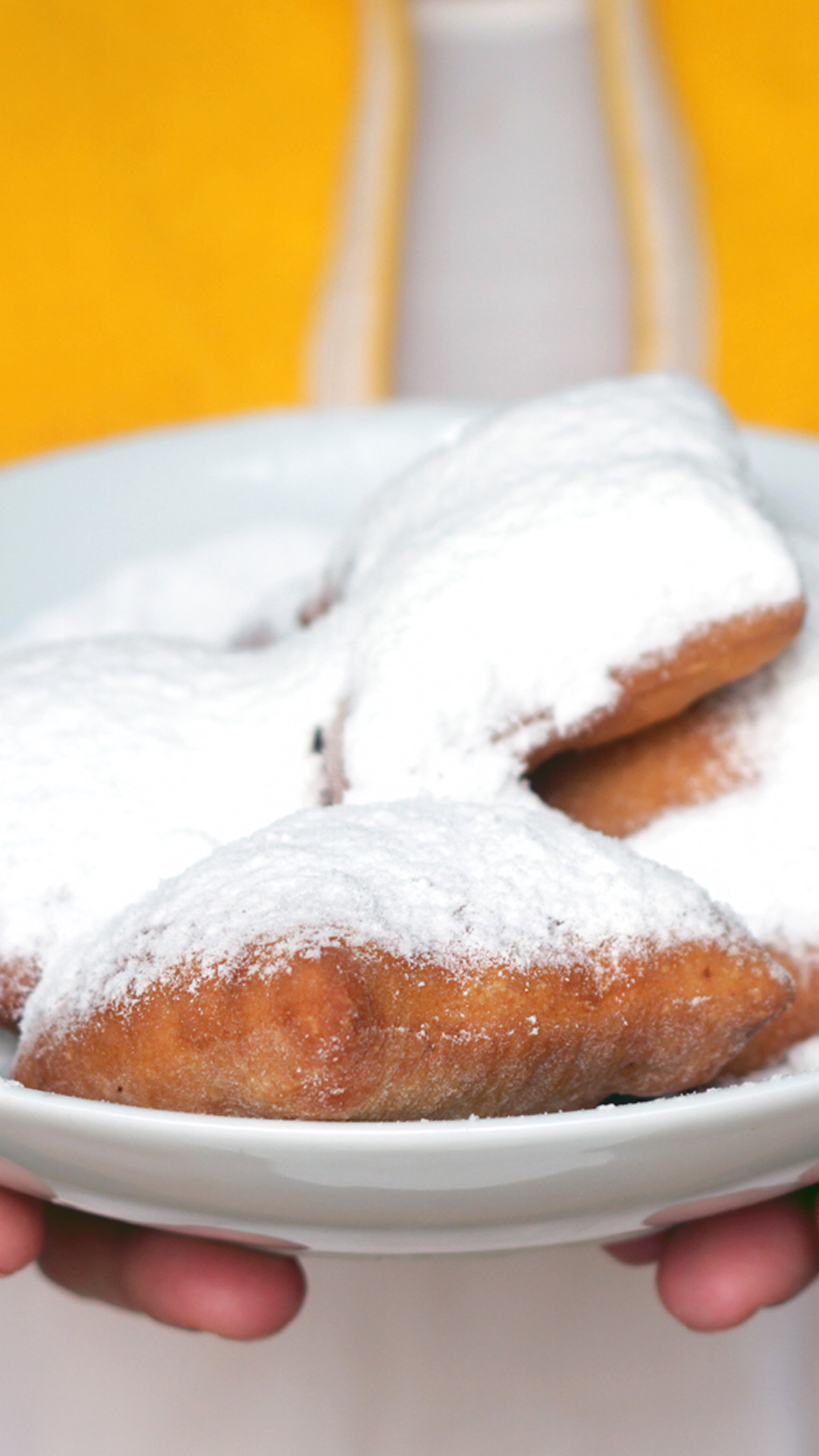 Beignets de "A Princesa e o Sapo"