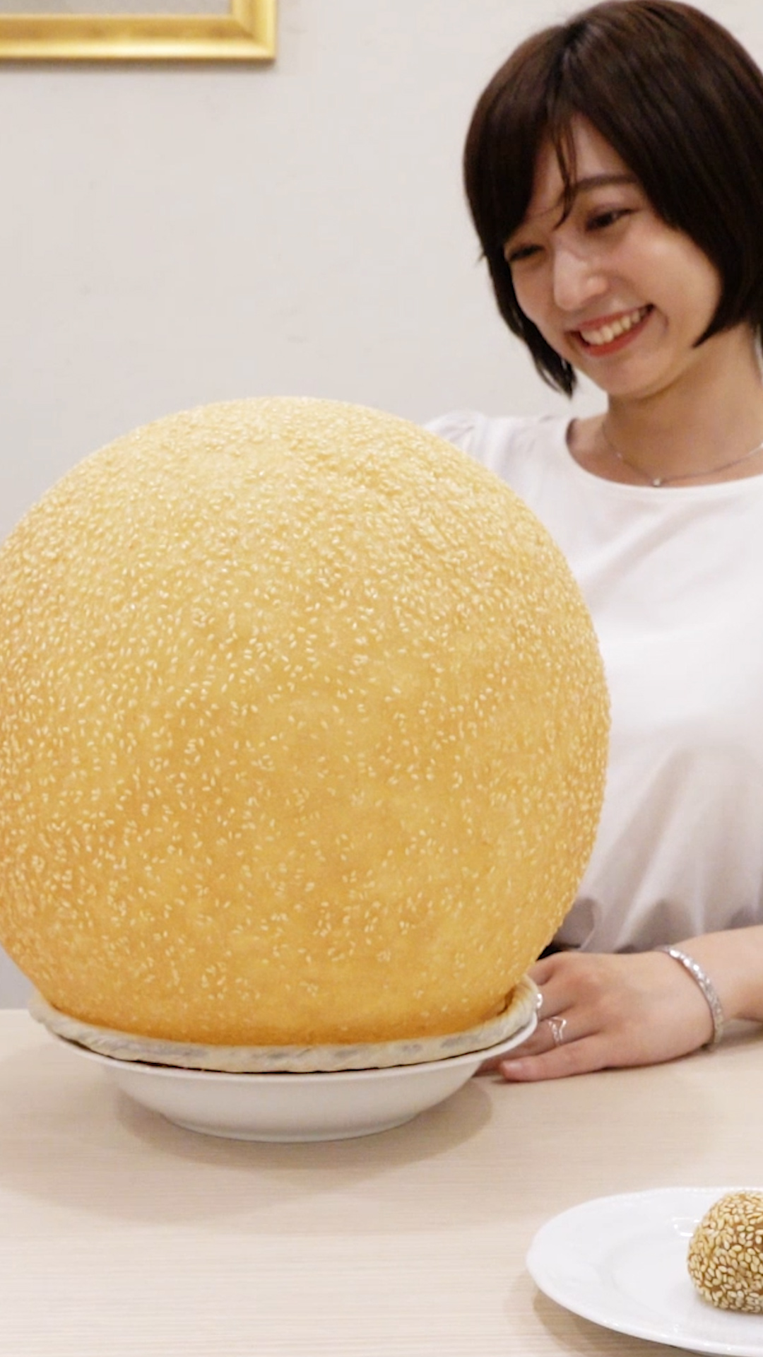 Bola Gigante de Gergelim em Tóquio