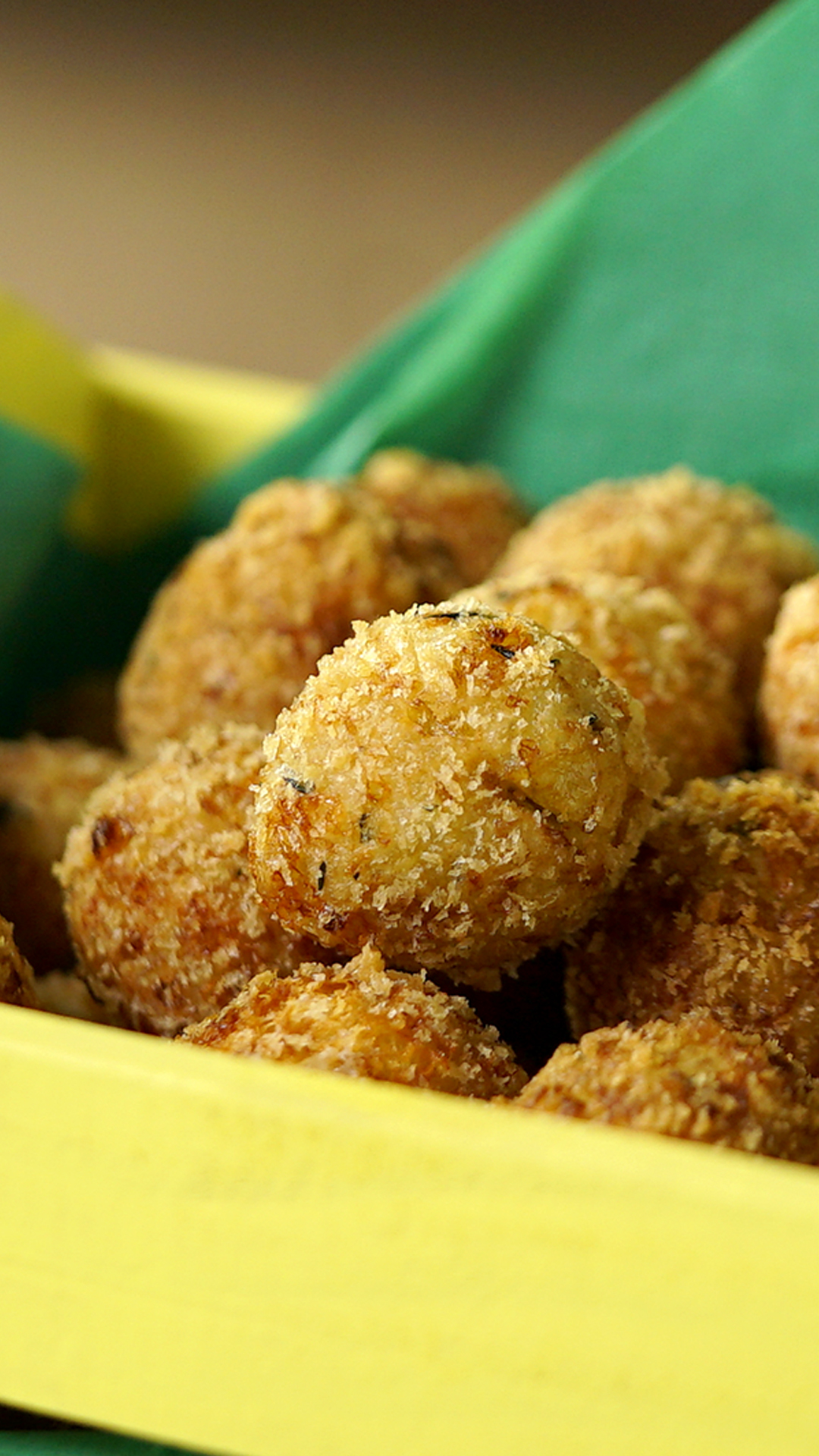 Bolinho de Arroz Crocante
