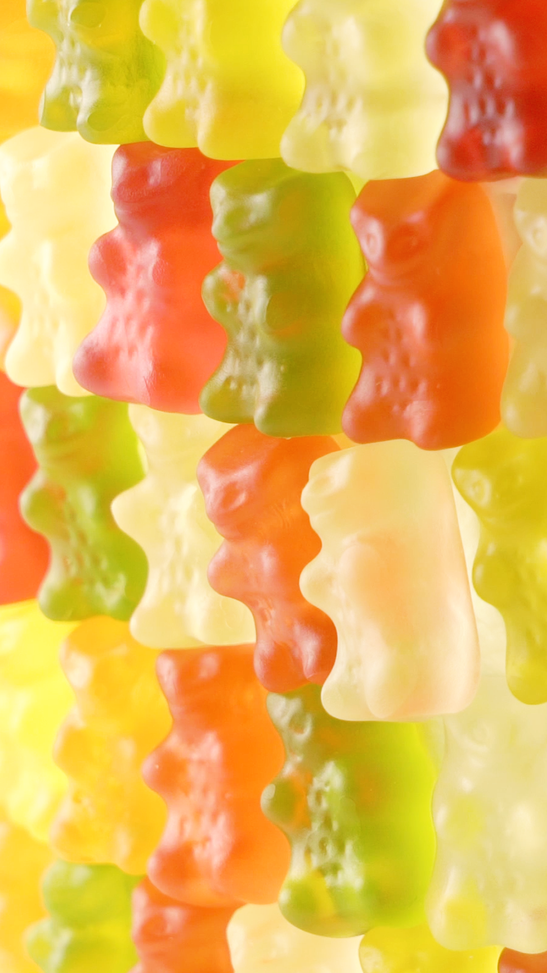 Bolo com Ursinhos de Gelatina