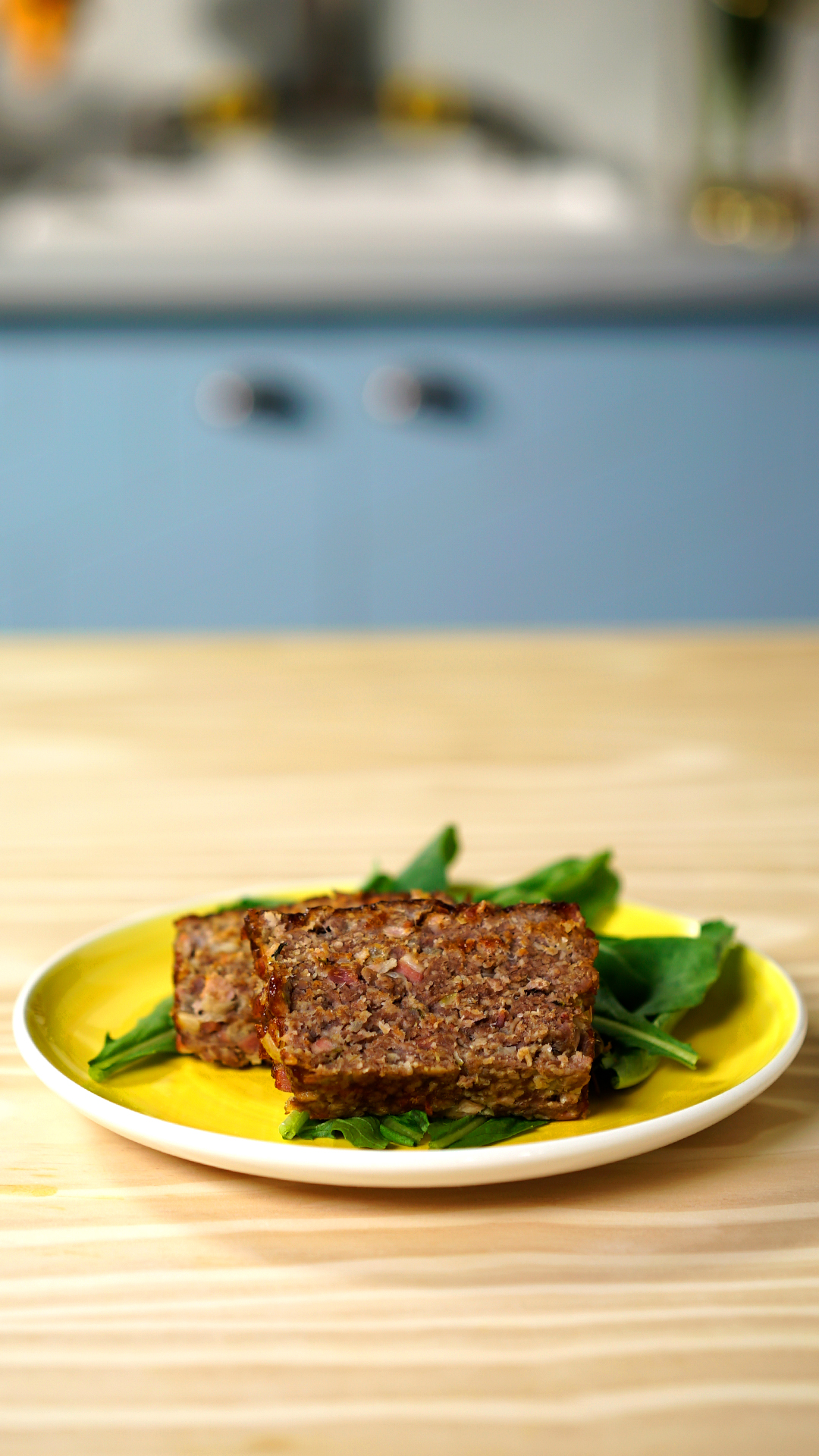 Bolo de Carne com Aveia