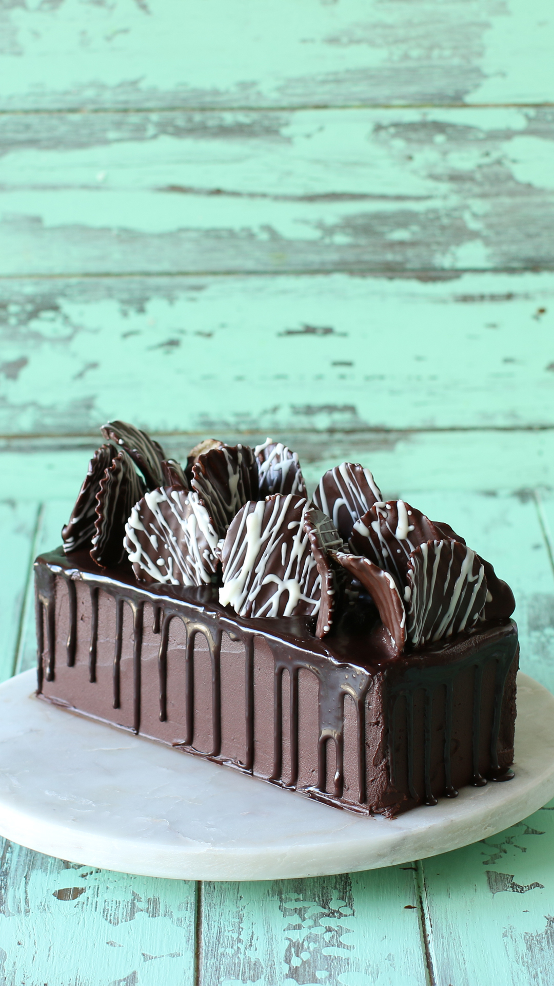 Bolo de Chocolate com Chips de Batata