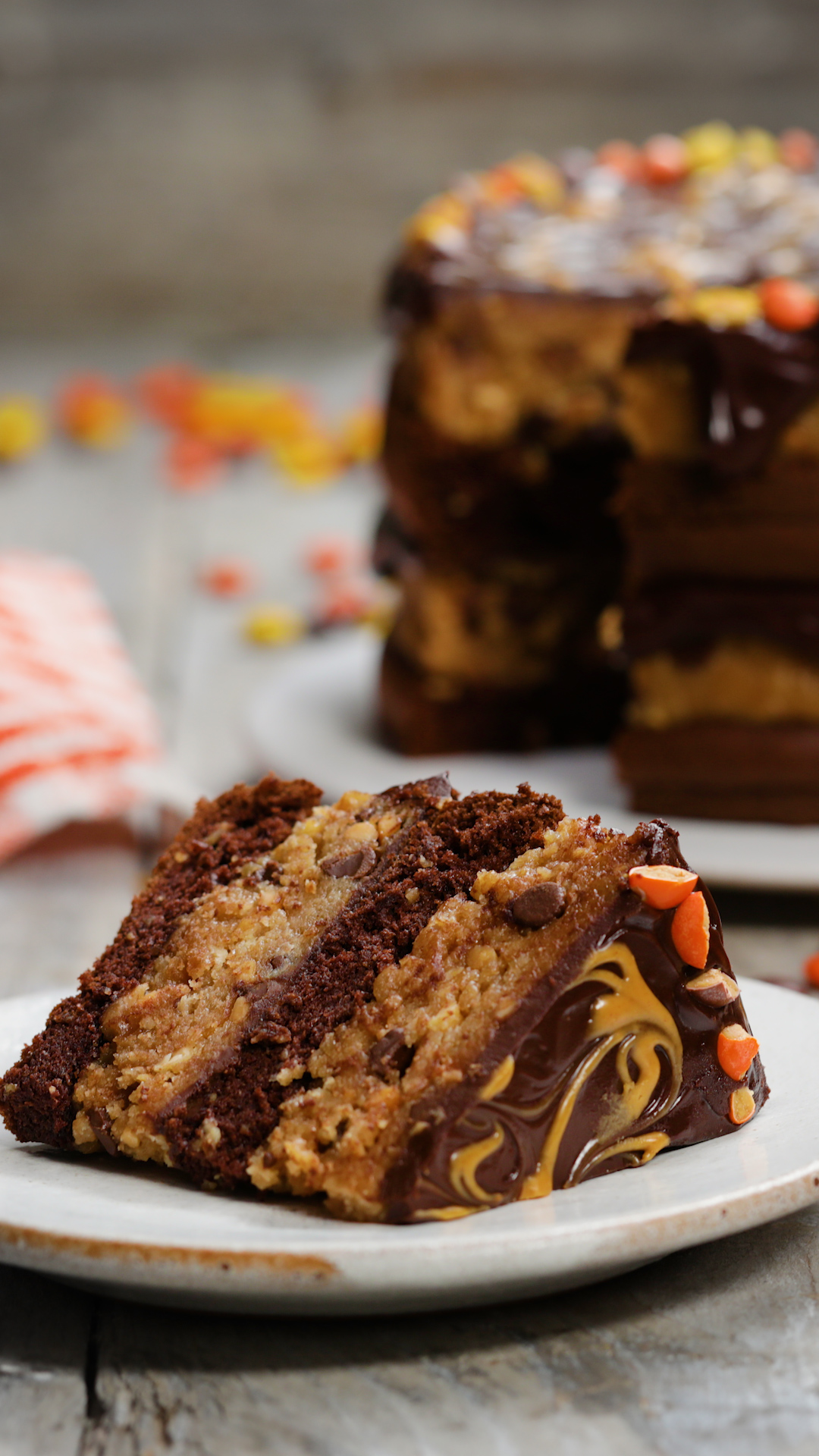 Bolo de Chocolate e Cookie