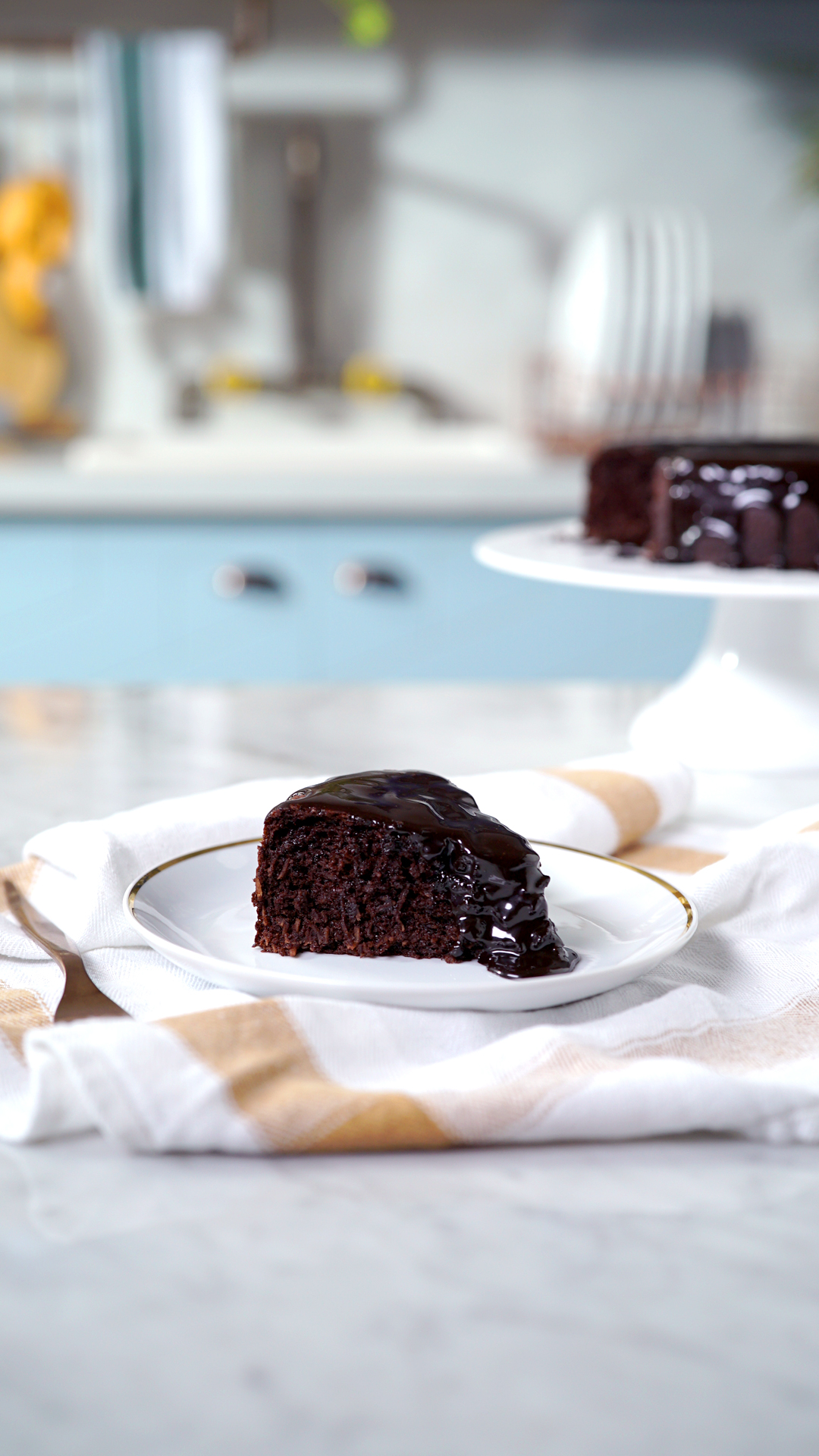 Bolo de Chocolate Sem Farinha