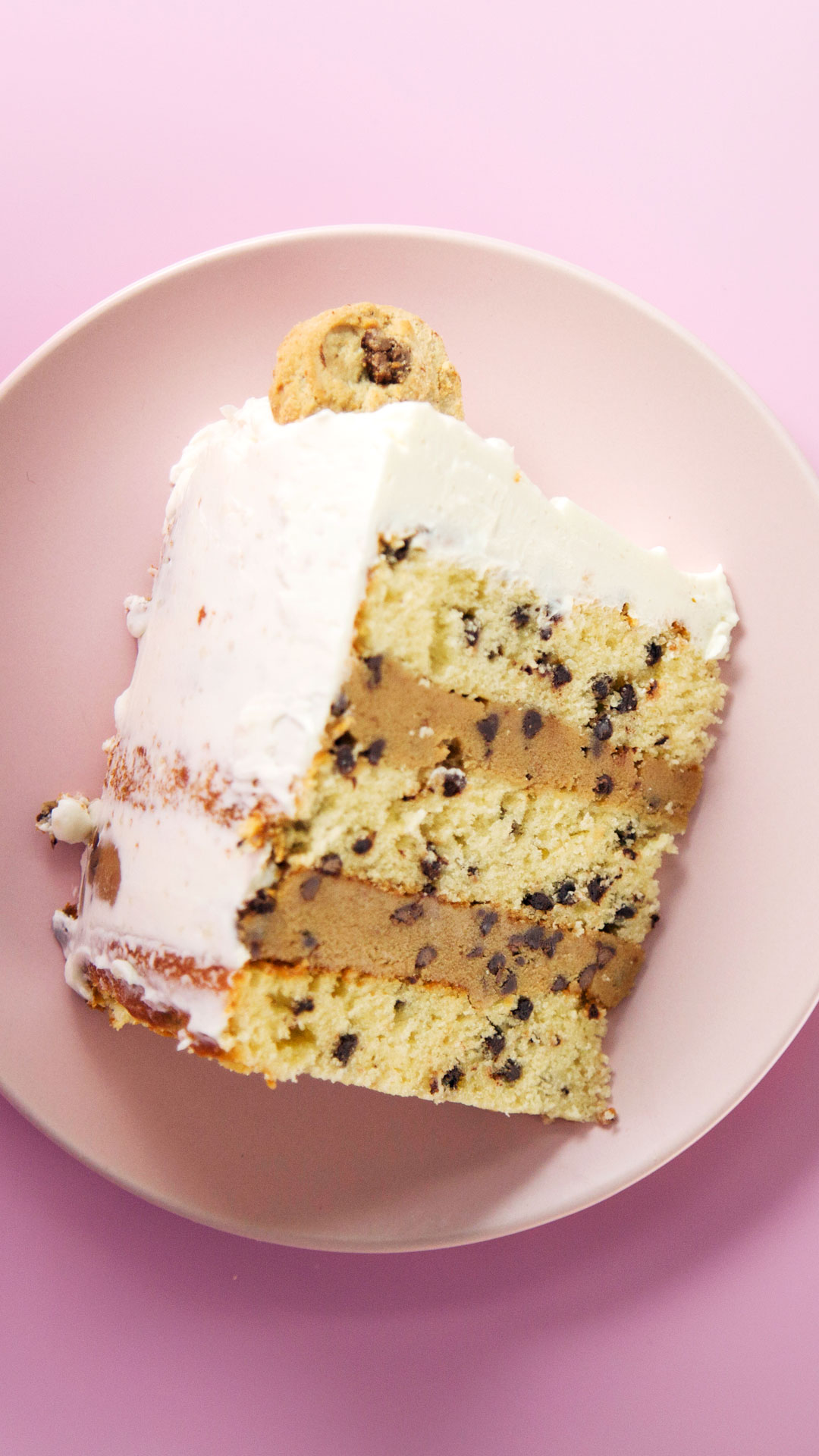Bolo de Leite e Cookies