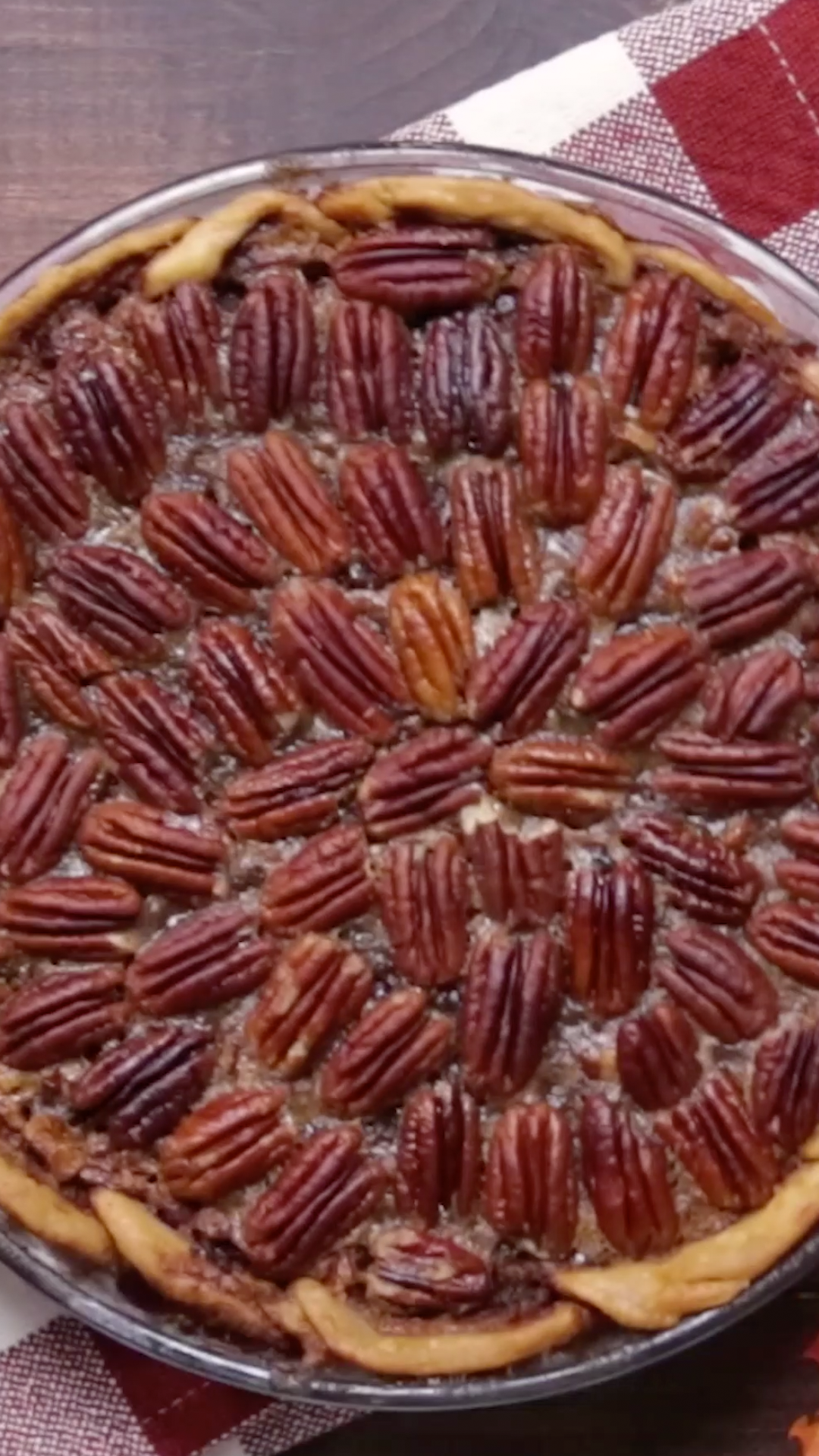 Torta de rolinhos de Canela e Nozes