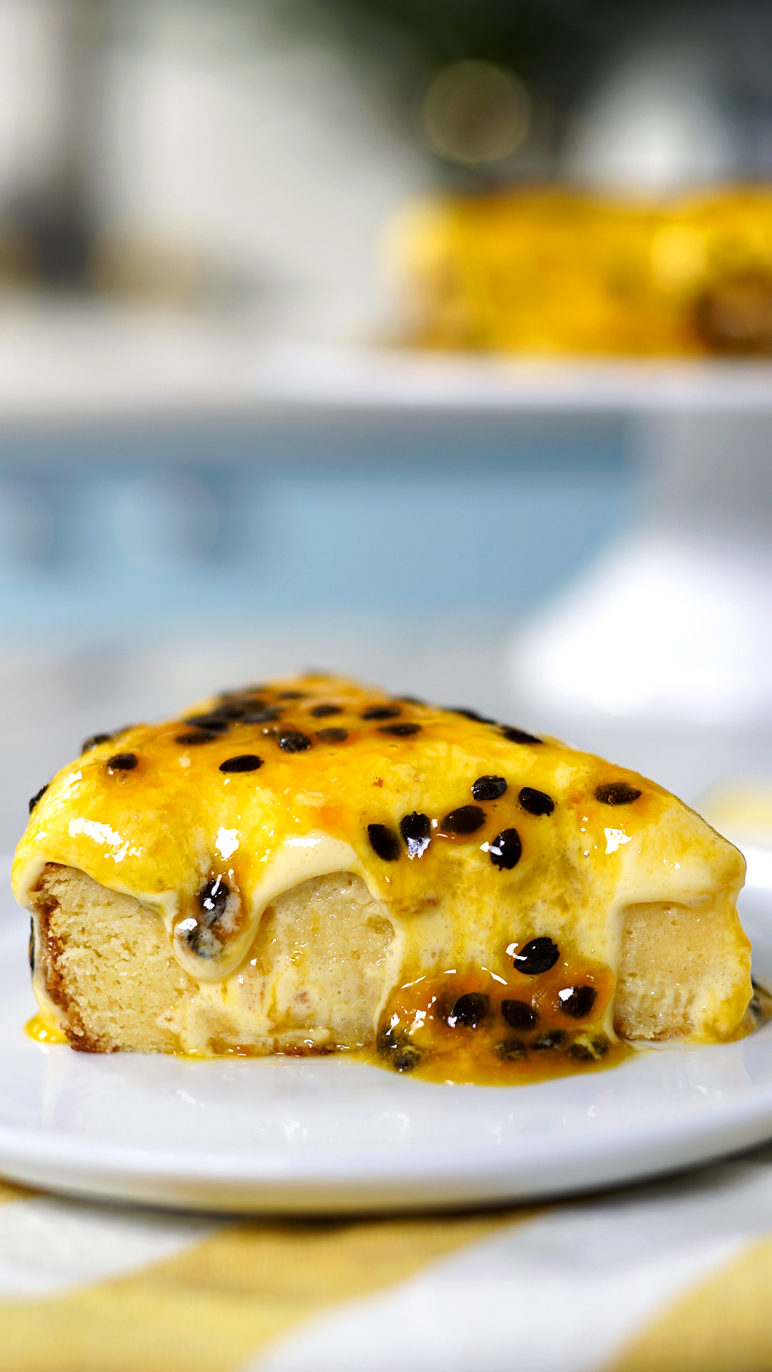 Bolo Mousse de Maracujá