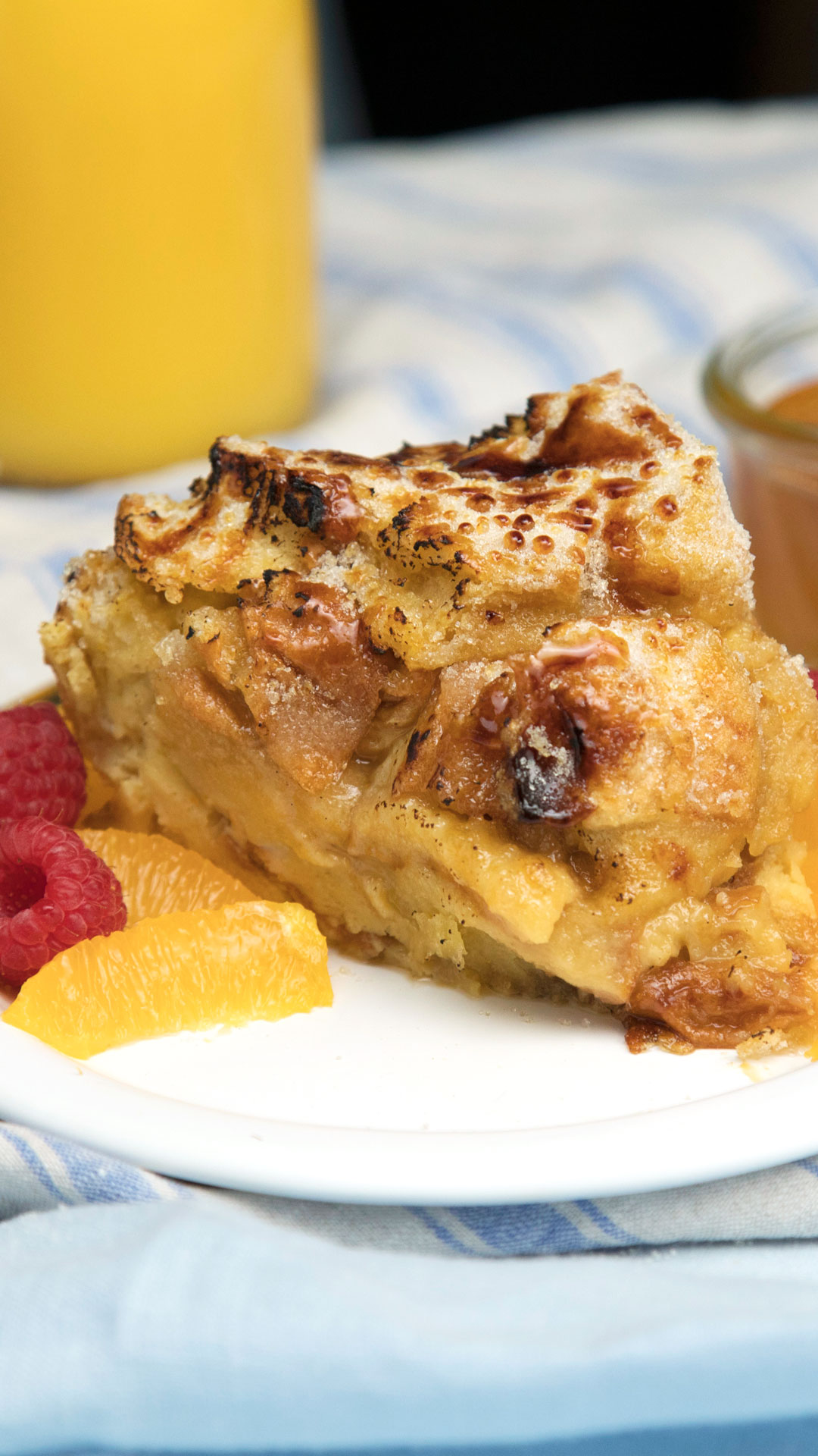 Caçarola de Brioche com Crème Brûlée