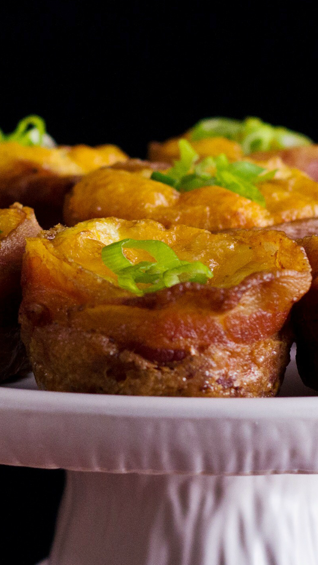 Copinhos de Bacon com Pão, Queijo e Ovo