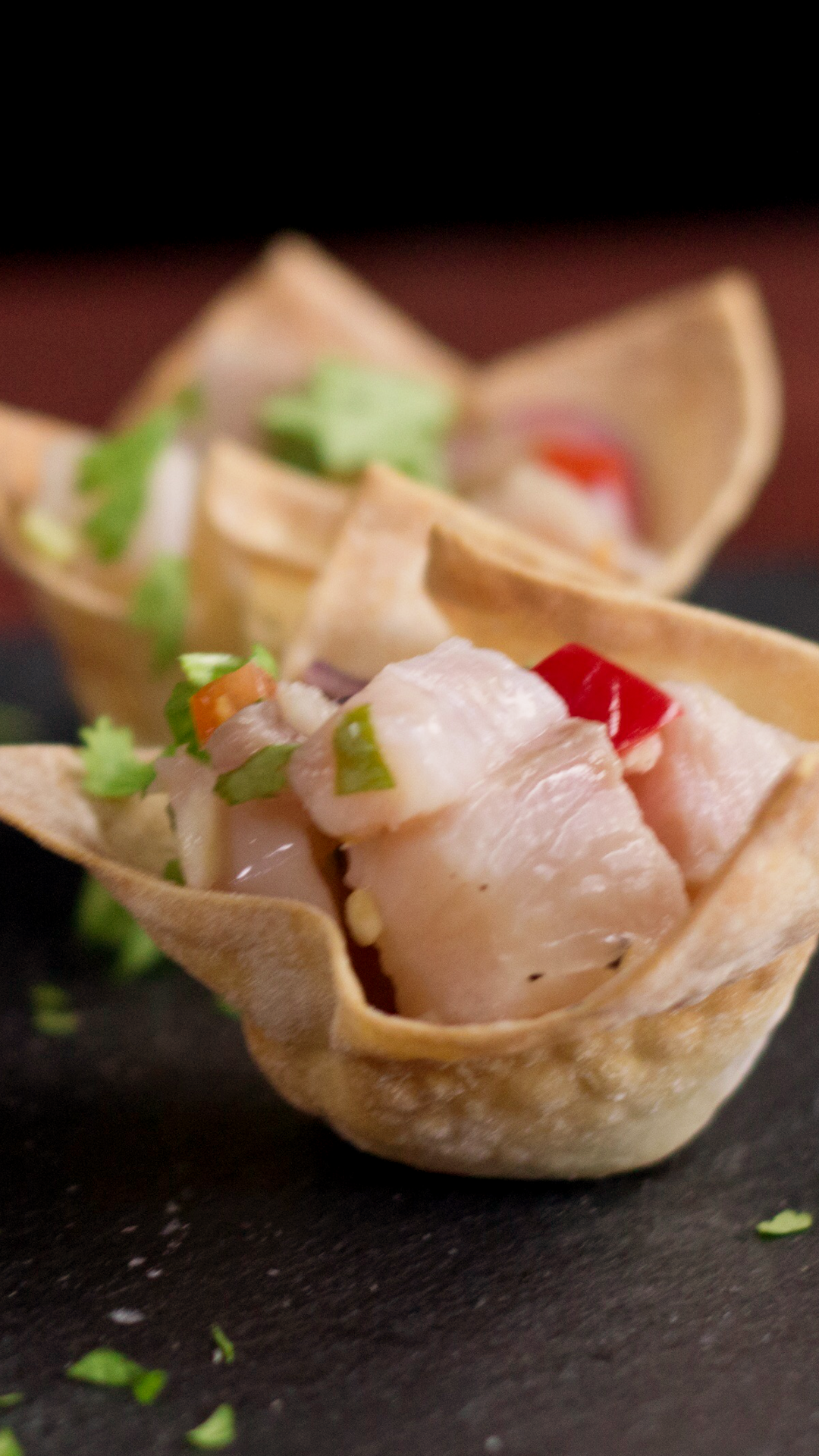 Cestinhas de Ceviche 