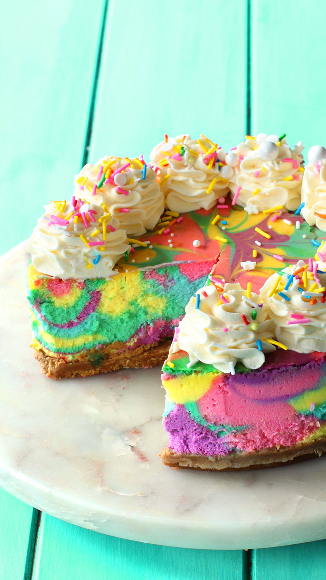 Cheesecake Tie Dye