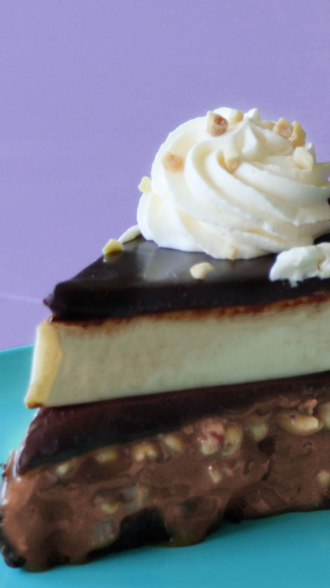 Cheeseccake de Caramelo e Amendoim