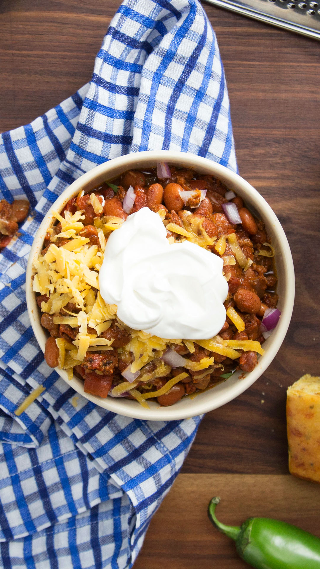 Chilli Fácil de 6 Ingredientes
