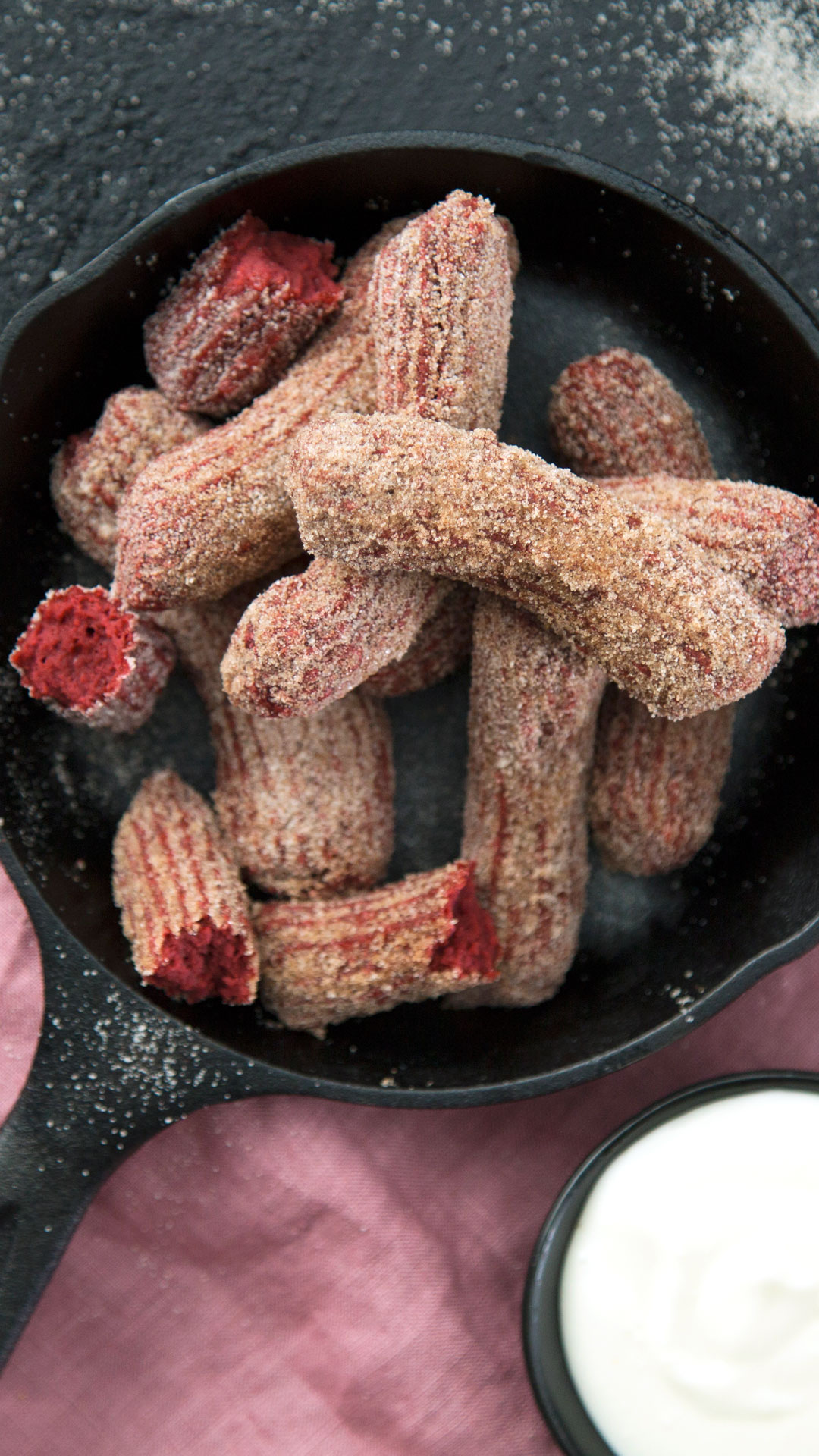 Churros De Red Velvet