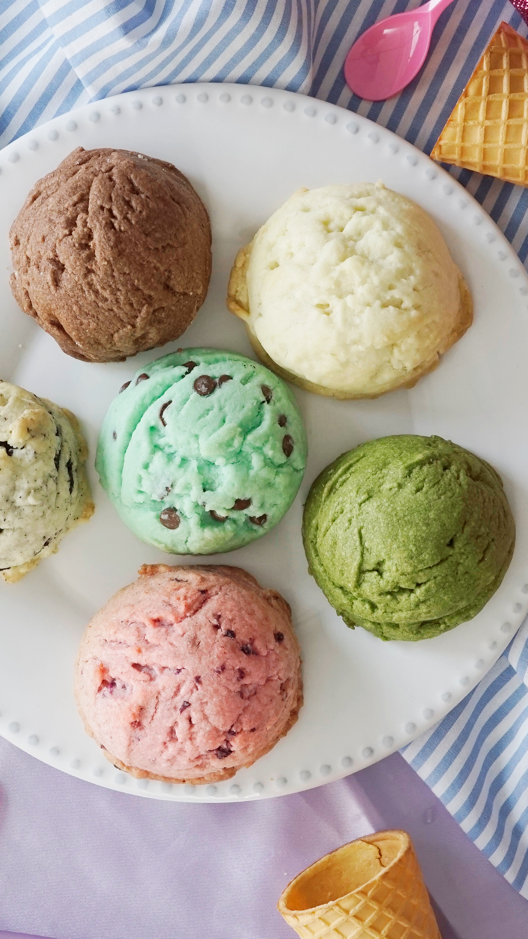 Cookies de sorvete 