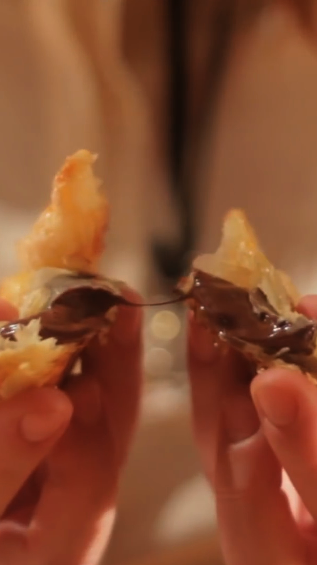 Croissant au Chocolat de "Simplesmente Complicado"