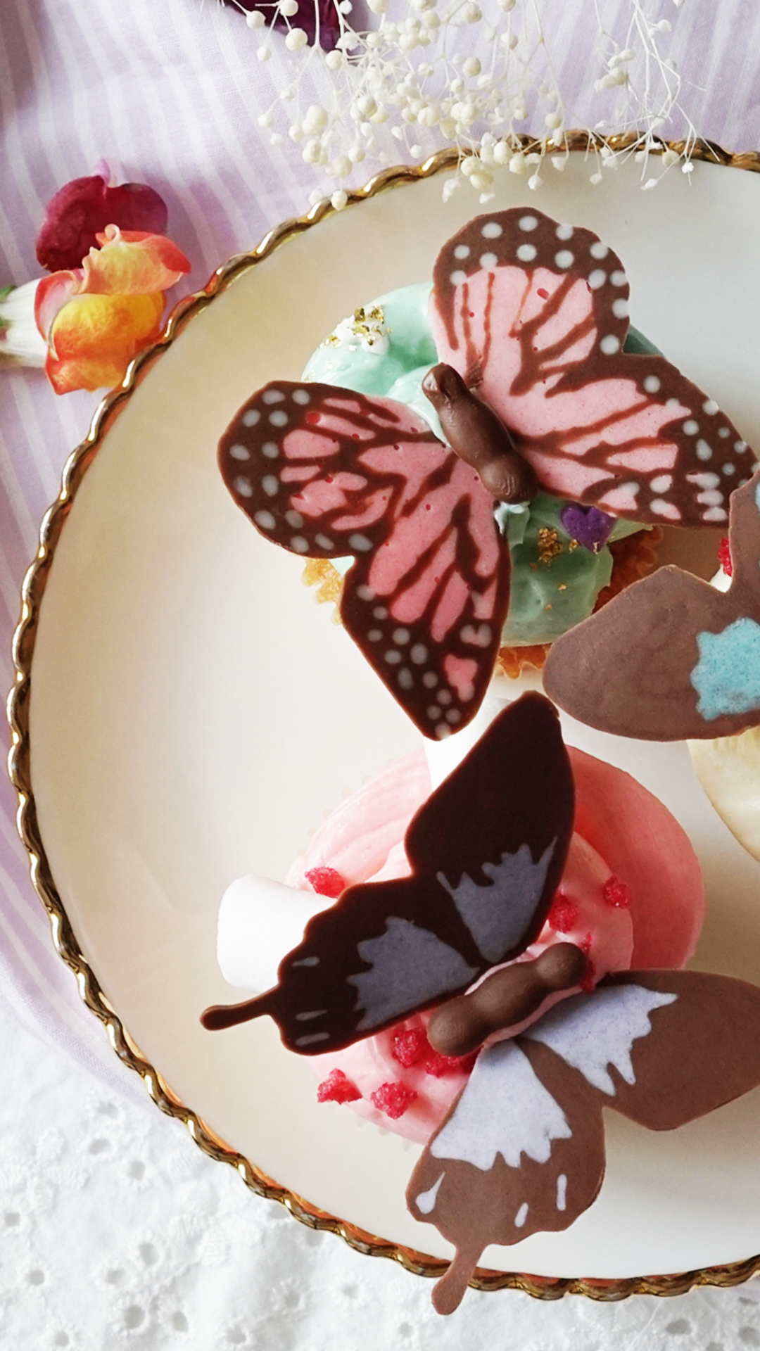 Cupcake de Borboleta