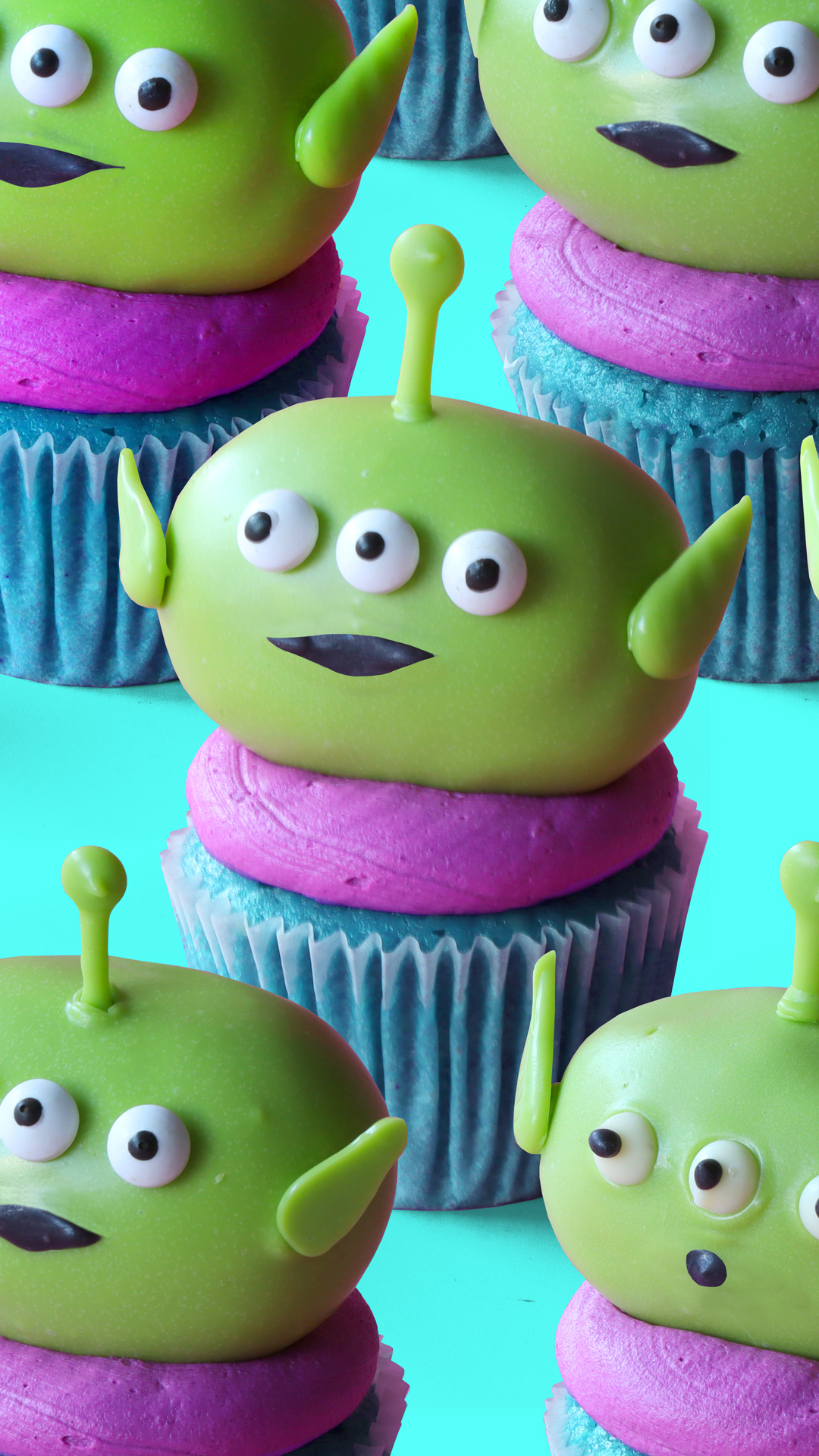 Cupcakes Alien do Toy Story