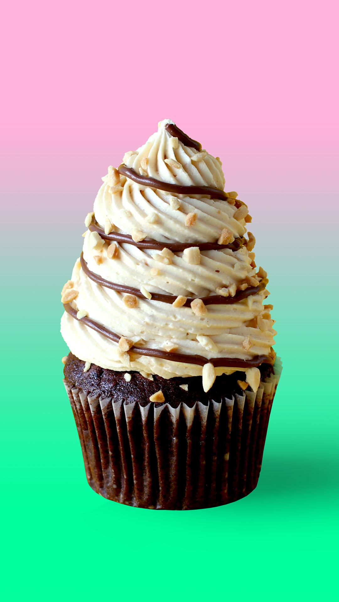 Cupcake De Nutella E Pasta De Amendoim