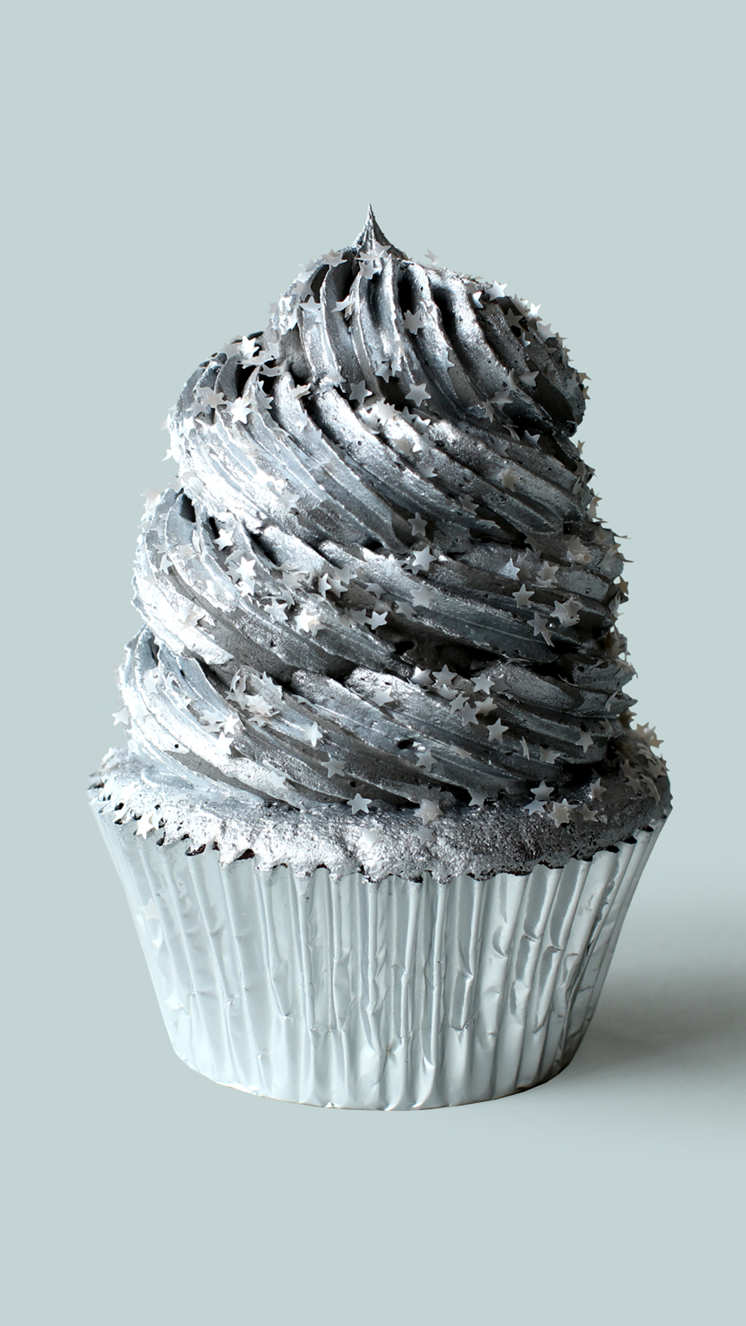 Cupcakes Prateados
