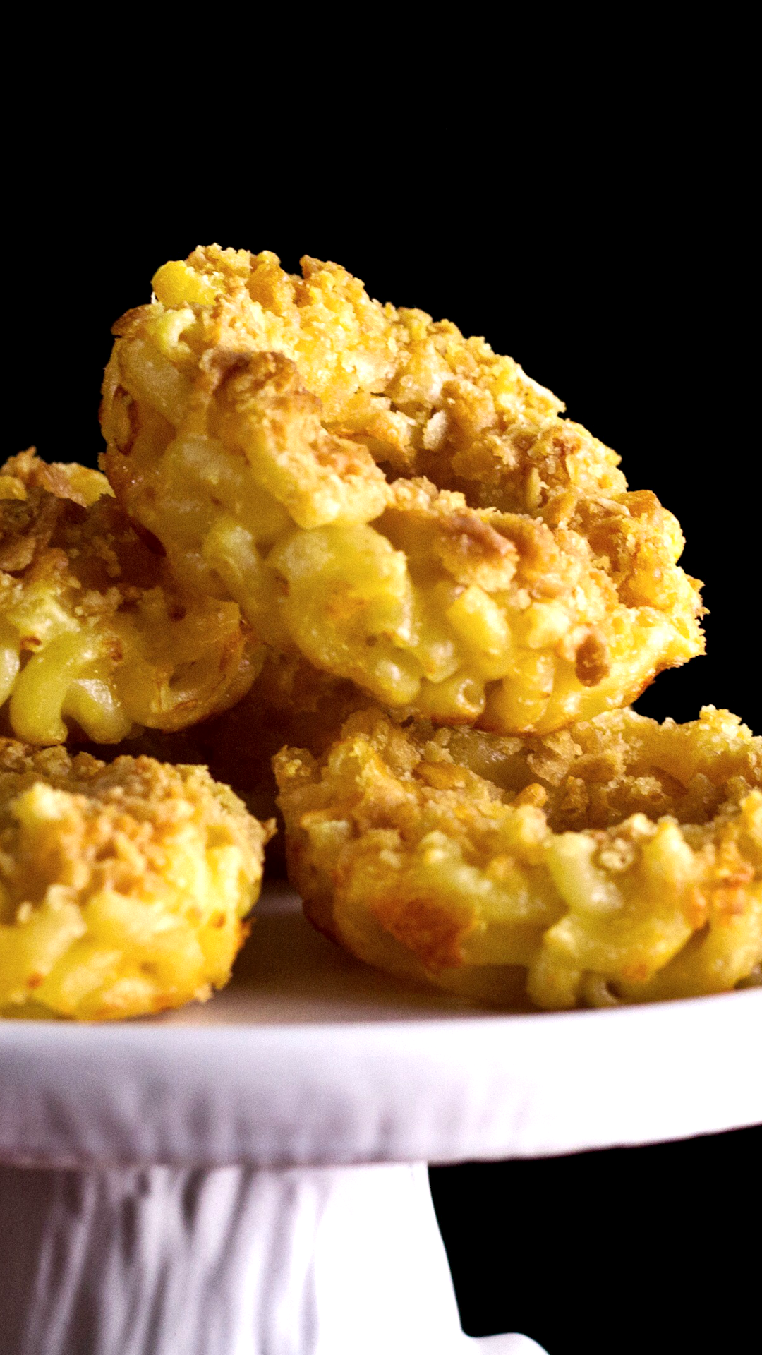 Donuts de Macarrão com Queijo