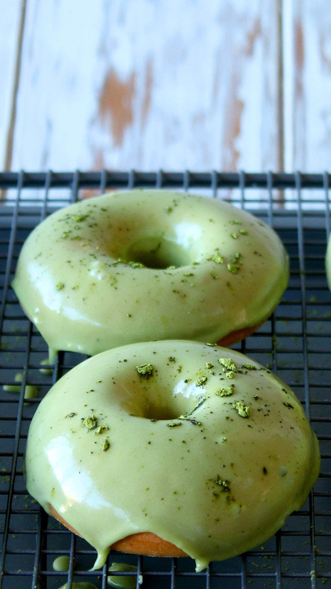 Donuts de Matcha e Ginger Beer