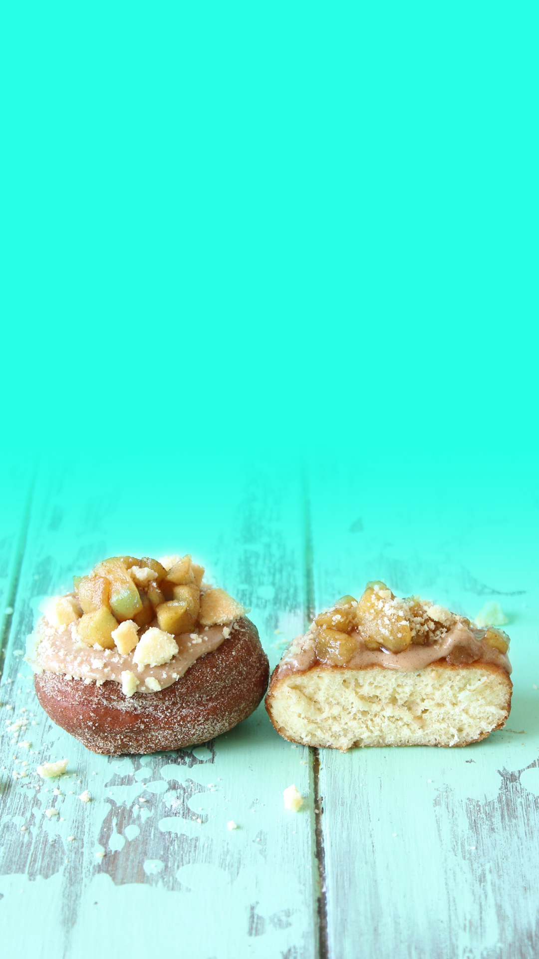 Donuts de Torta de Maçã