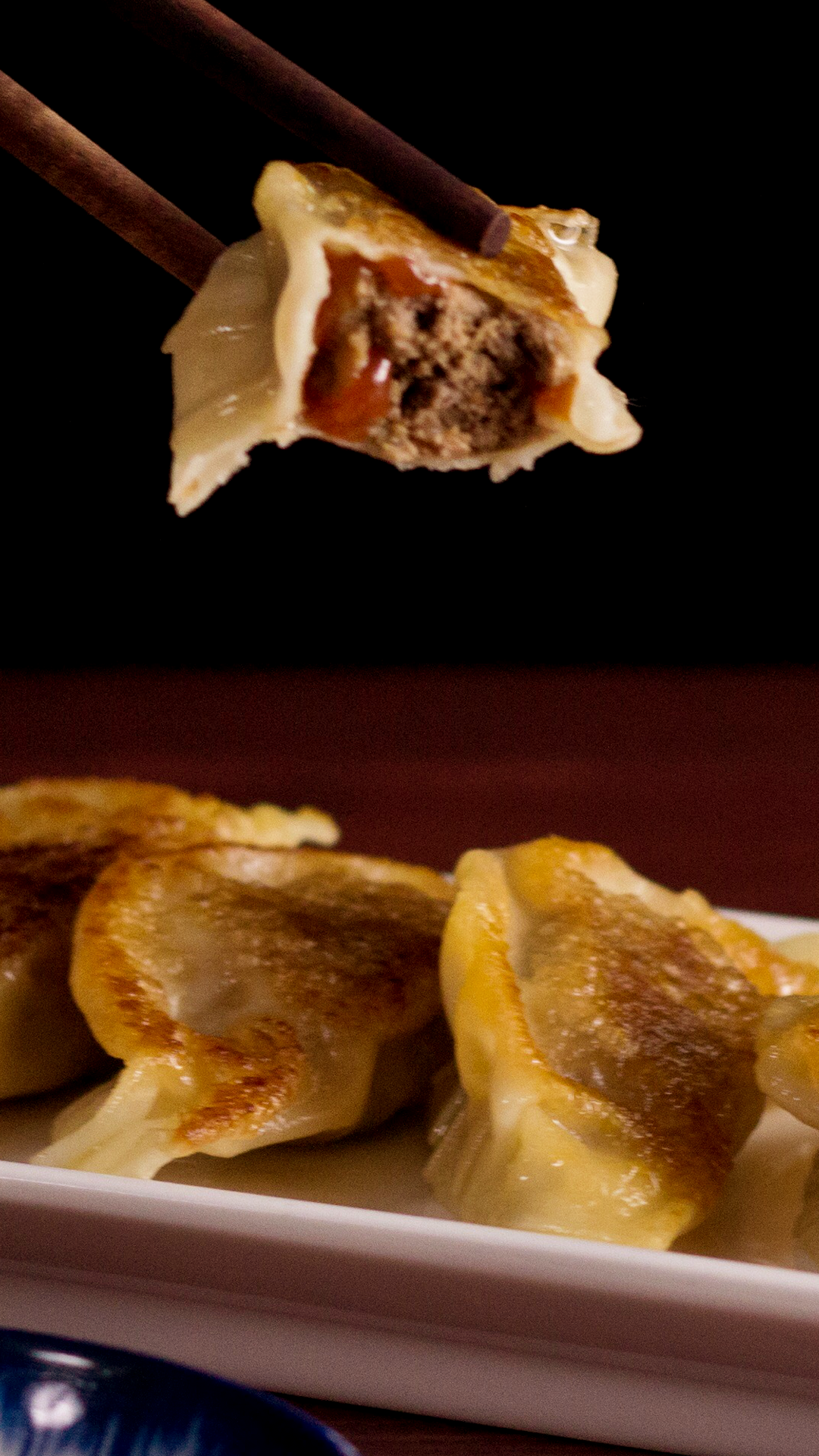 Dumplings de Hambúrguer