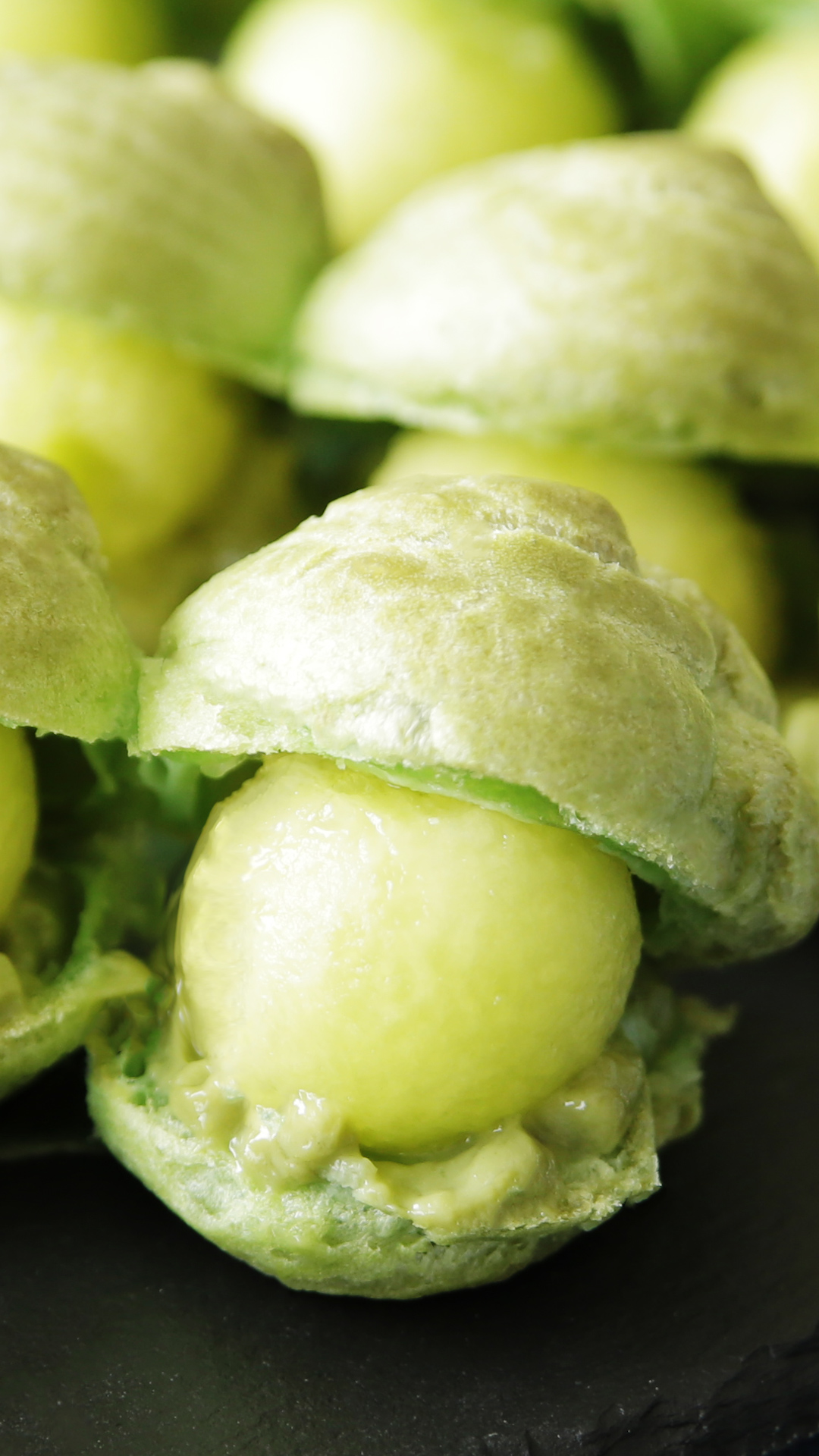 Éclair de matcha