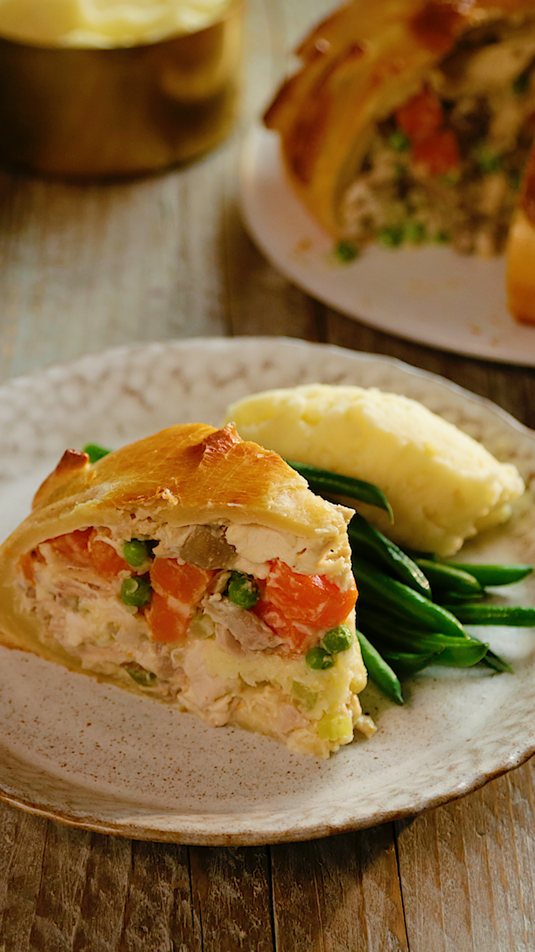 Empadão De Frango Em Camadas
