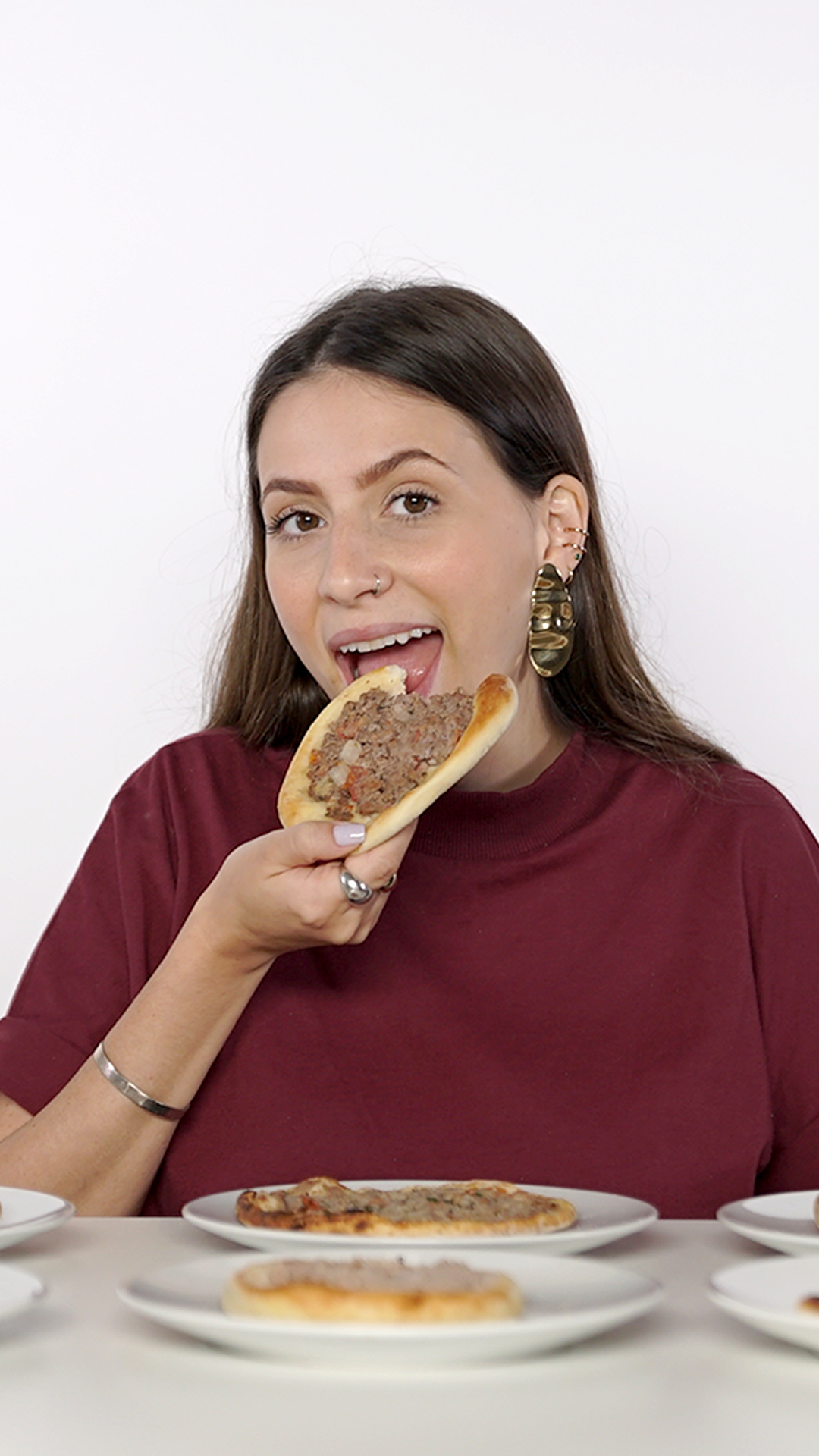 Liz Avalia Esfirra de Carne de Todos os Valores
