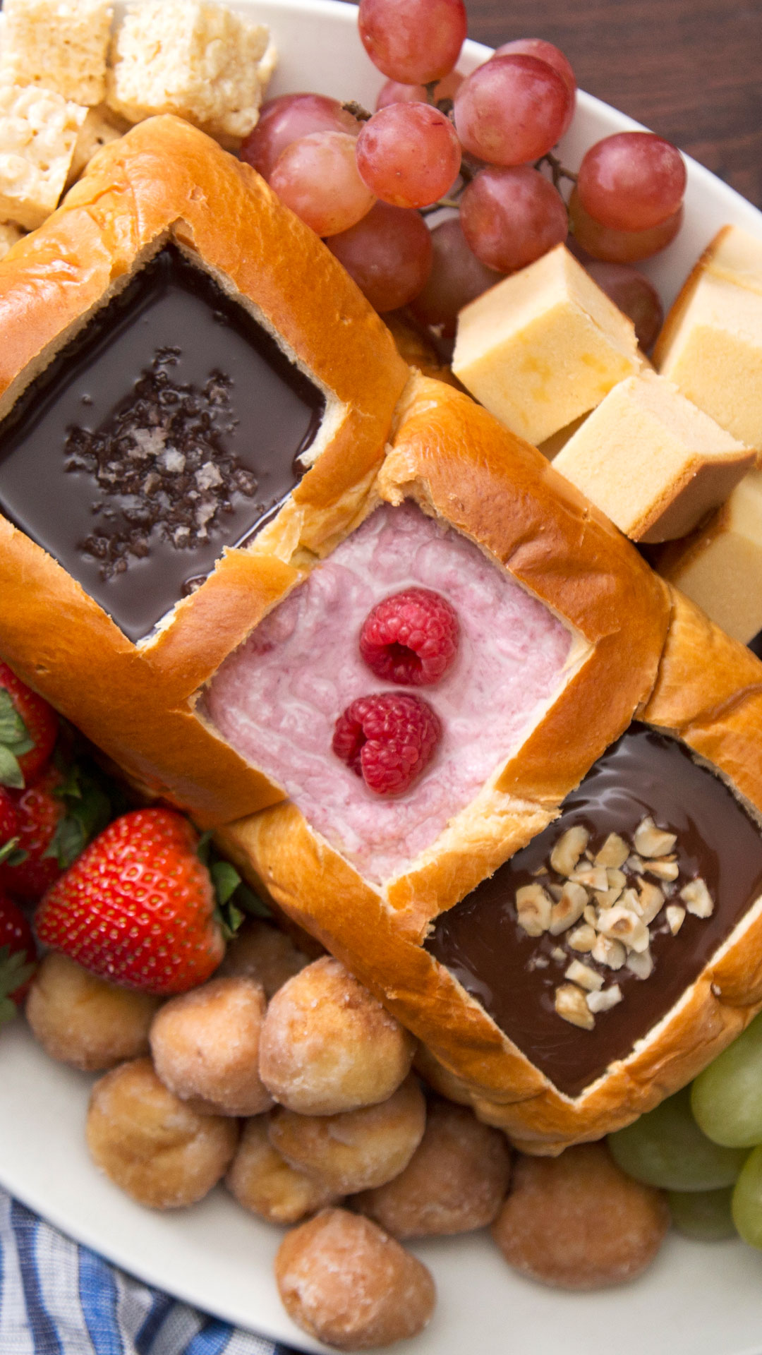 Fondue Doce no Pão de Brioche