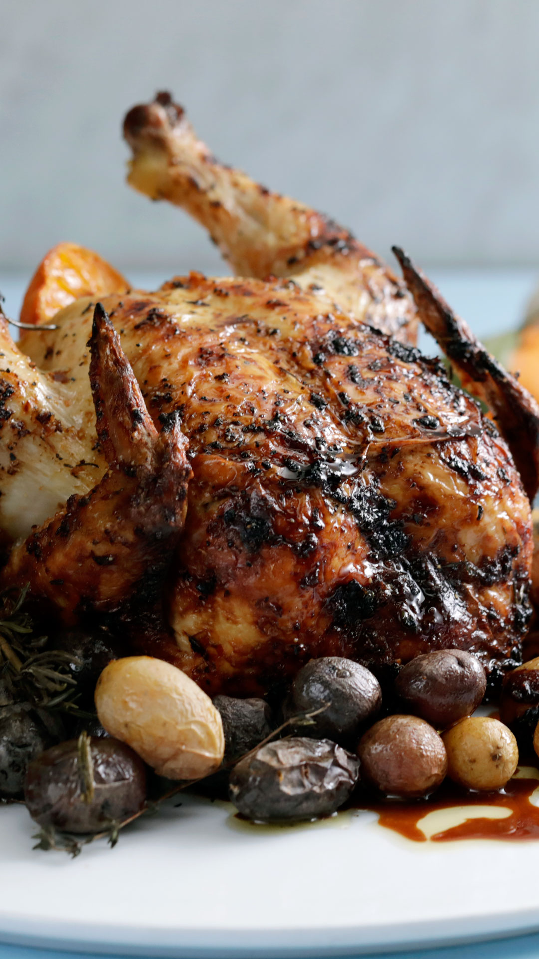 Frango com Água com Gás