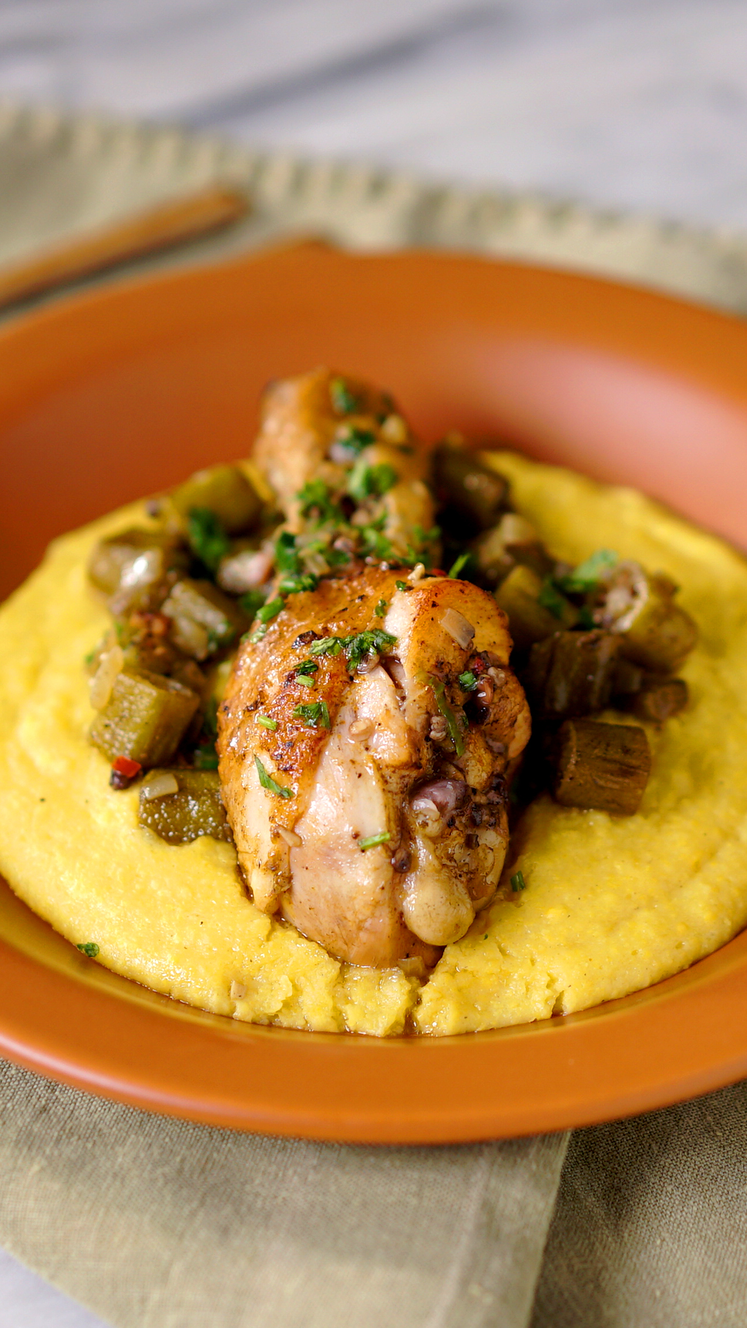 Frango com Quiabo