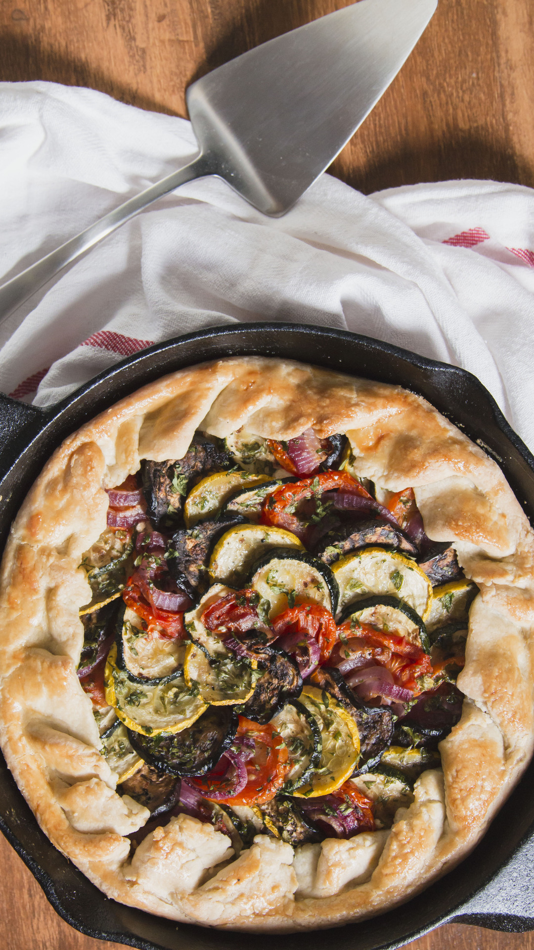 Galete de Ratatouille Assada
