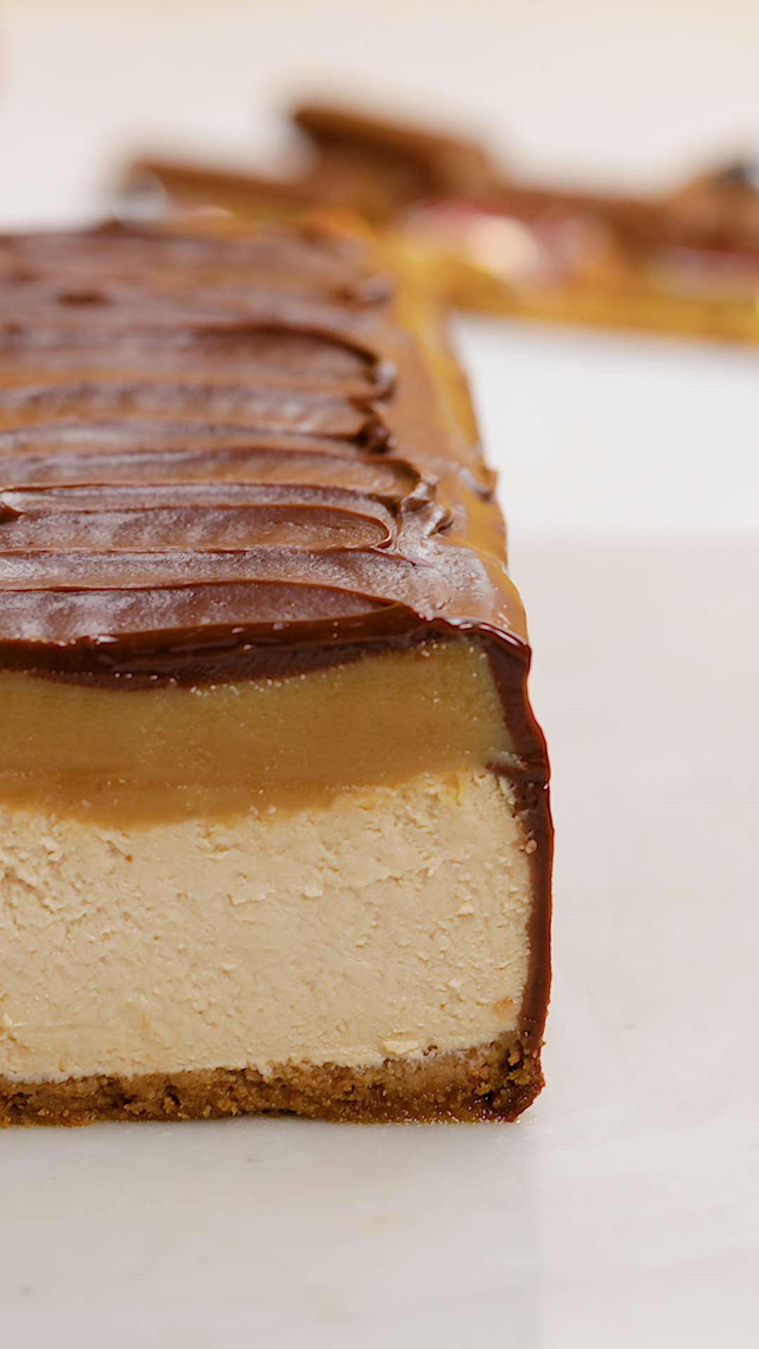 Cheesecake de Twix Gigante