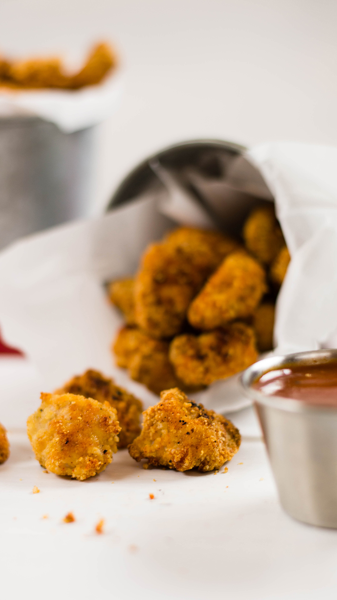 Nuggets de Frango Saudável