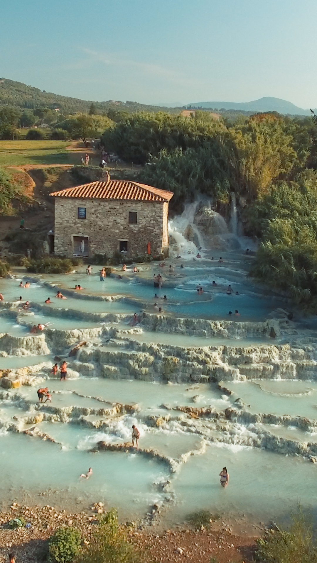 Piscinas Termais Paradisíacas na Itália