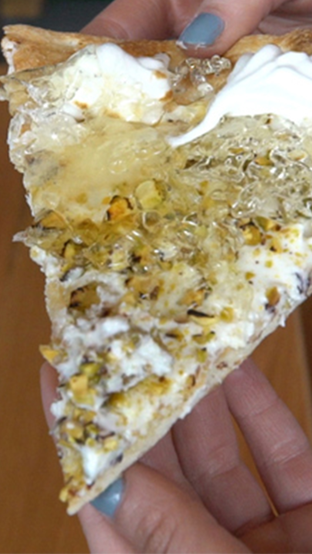 Pizza Flamejante em Nova Iorque