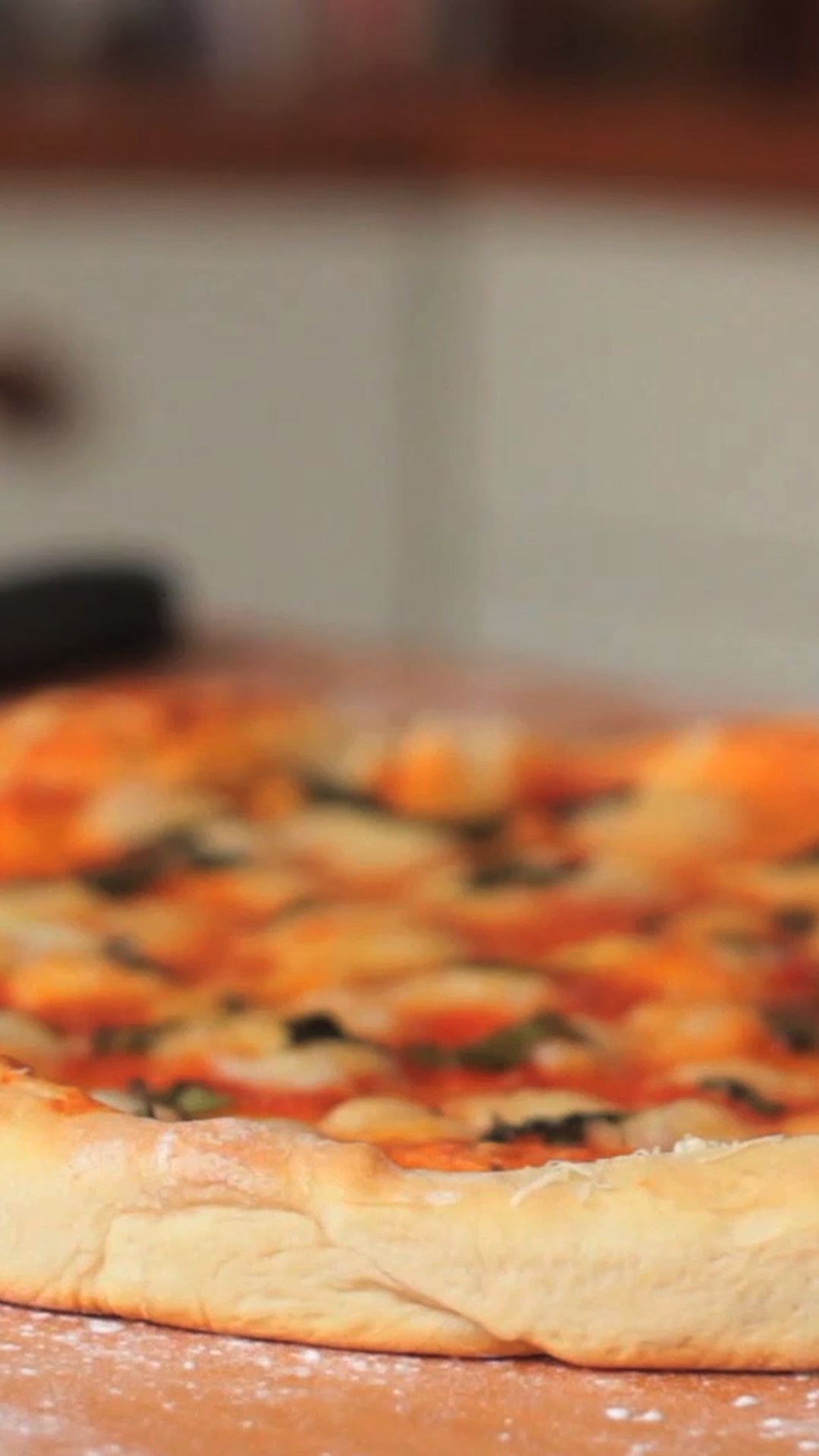 Pizza Margherita de "Comer, Rezar, Amar"