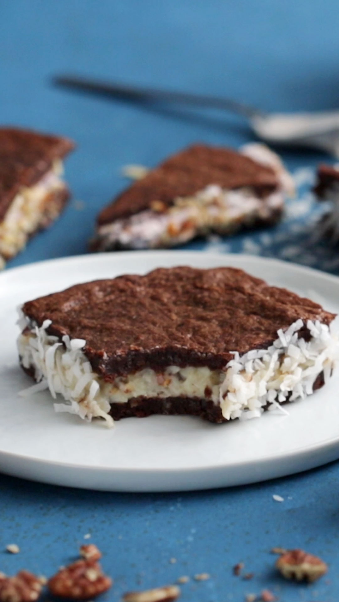 Sanduíche de Brownie de 3 Maneiras