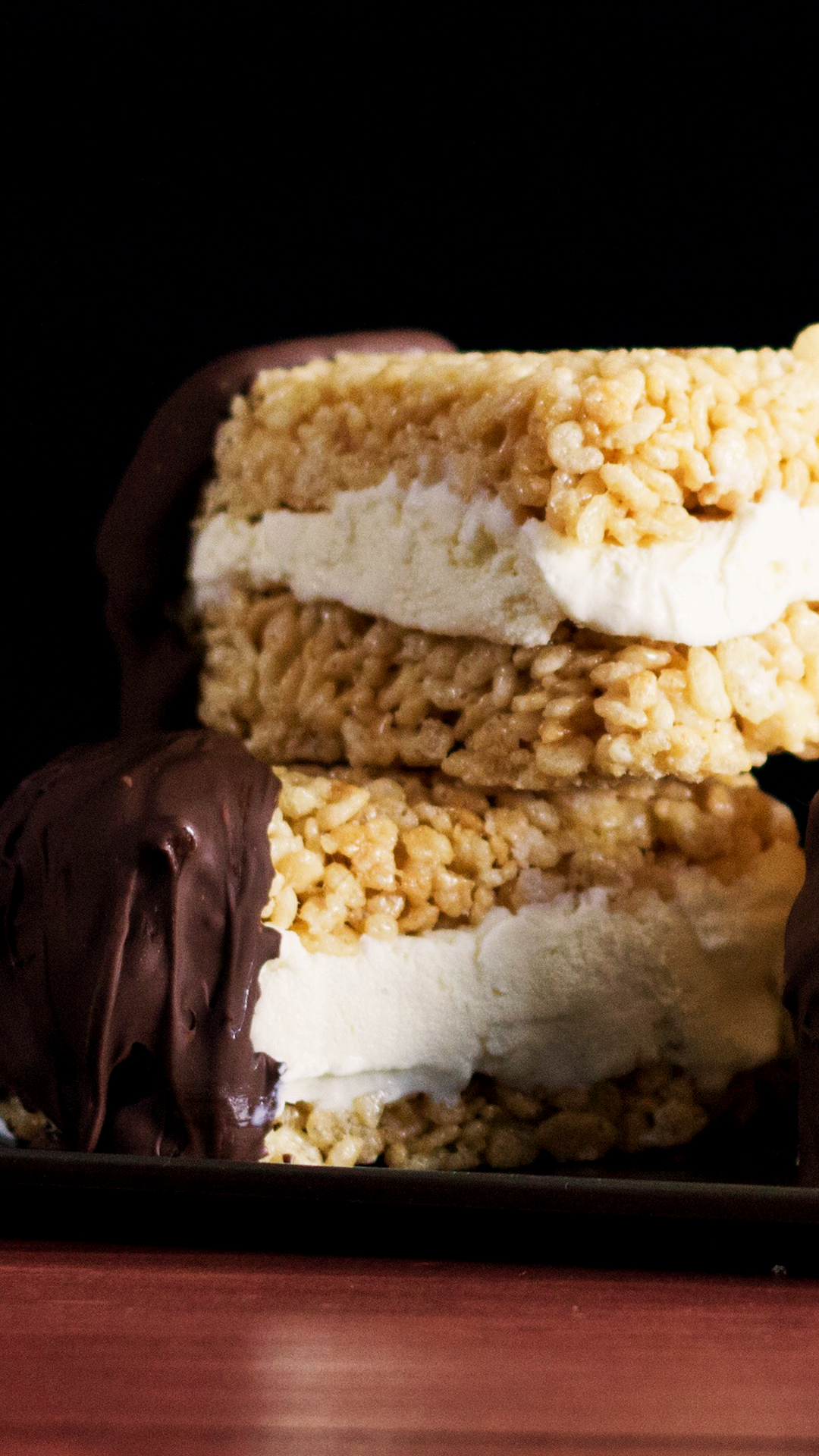 Sanduíche de Crispy de Arroz