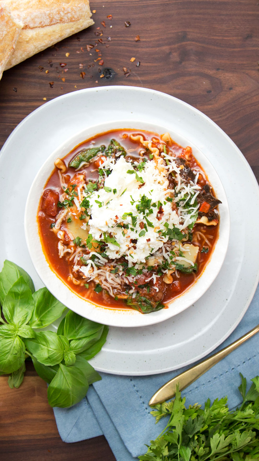Sopa de Lasanha na Panela Elétrica