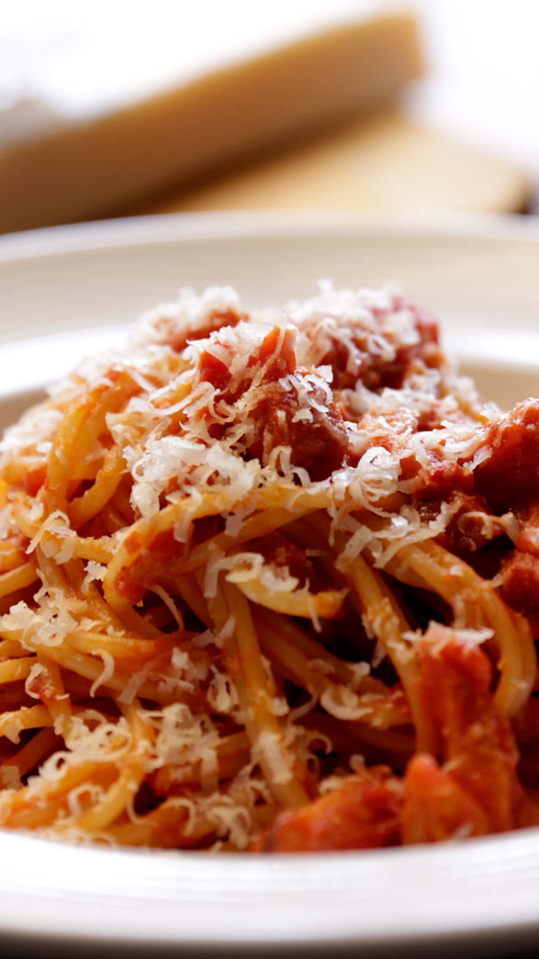 Spaghetti all'Amatriciana de "Jessica Jones"