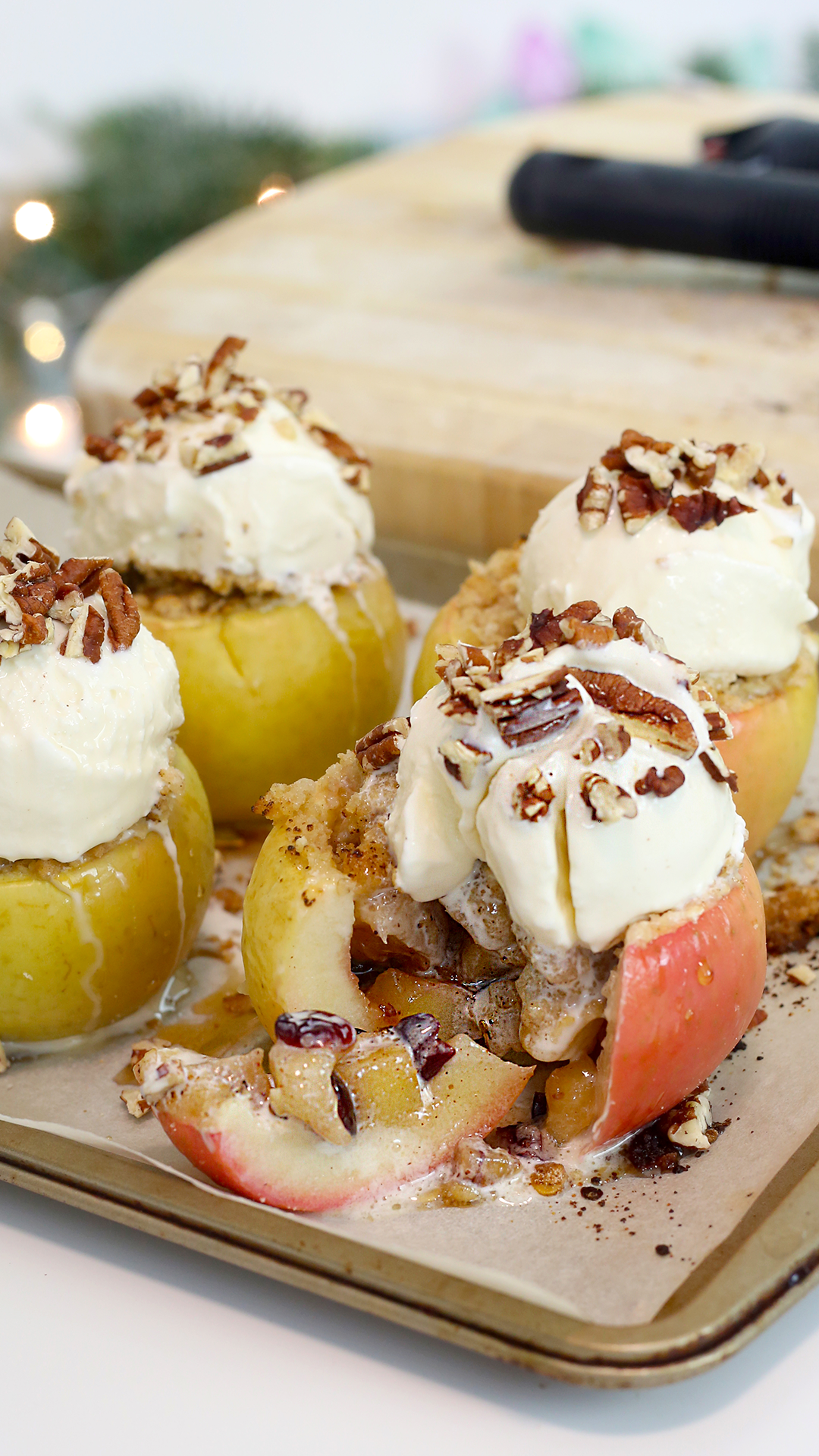 Sundae de Maçã Crocante